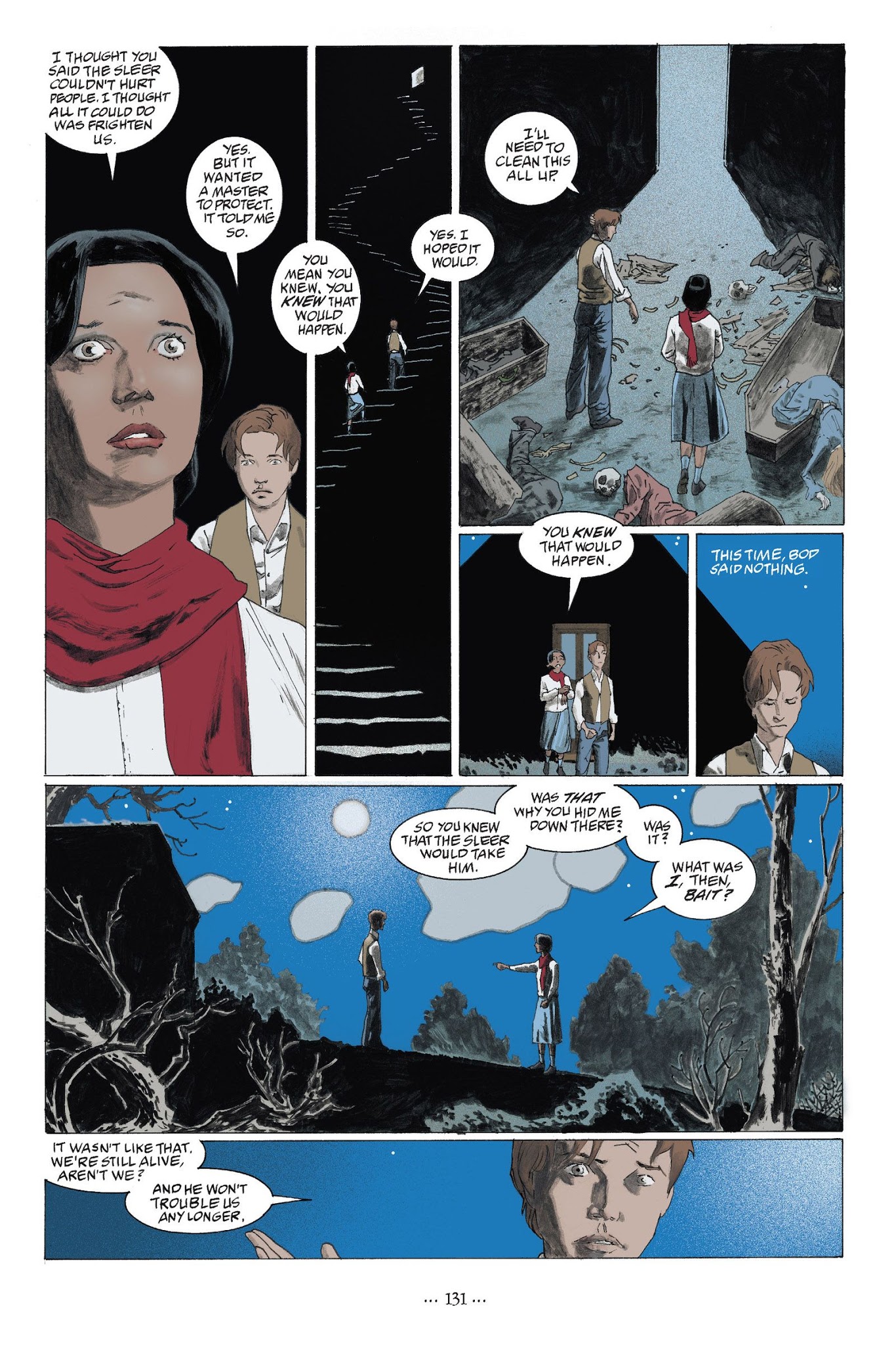 Read online The Graveyard Book: Graphic Novel comic -  Issue # TPB 2 - 137