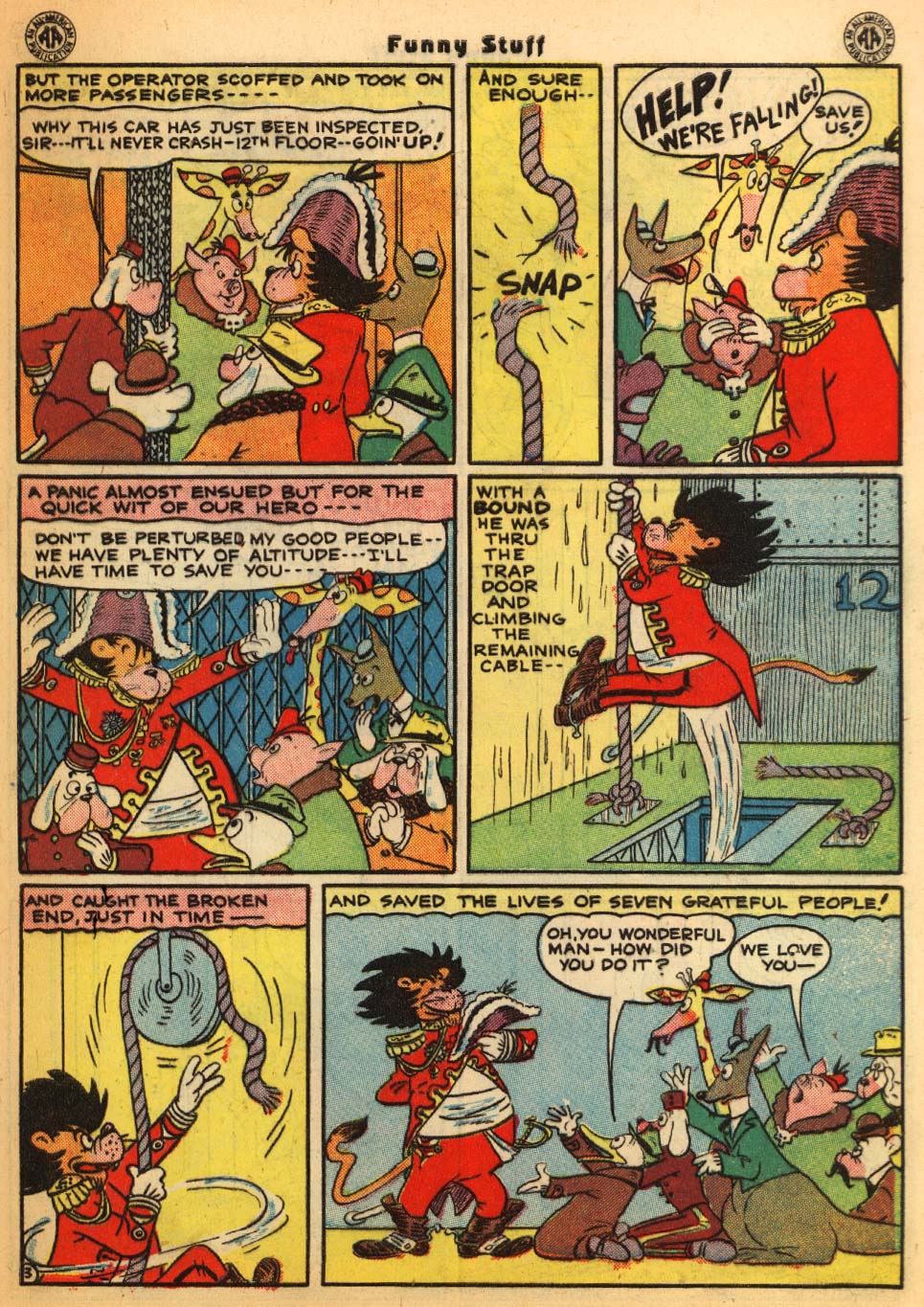 Read online Funny Stuff comic -  Issue #5 - 5