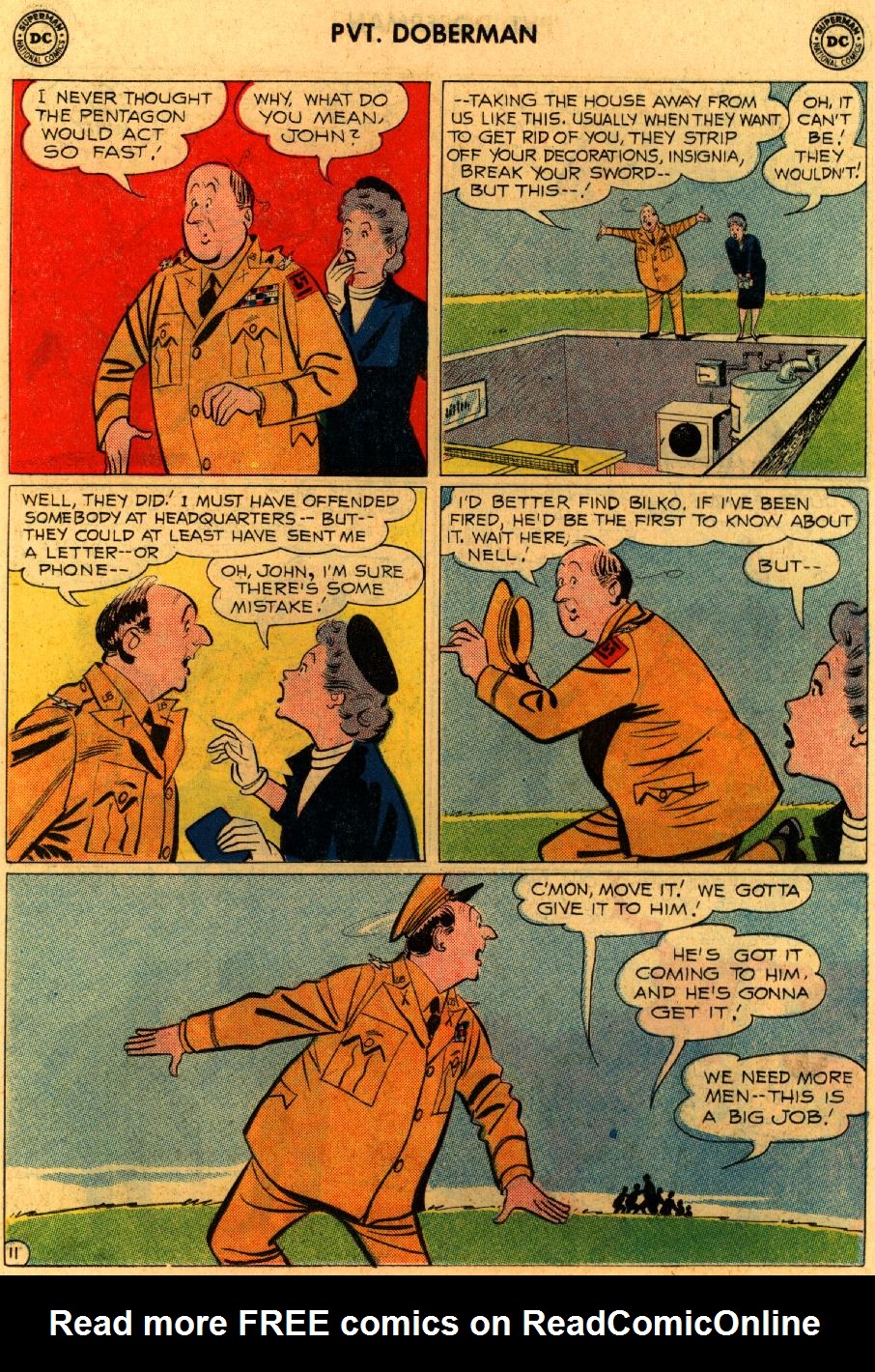 Read online Sgt. Bilko's Pvt. Doberman comic -  Issue #9 - 15