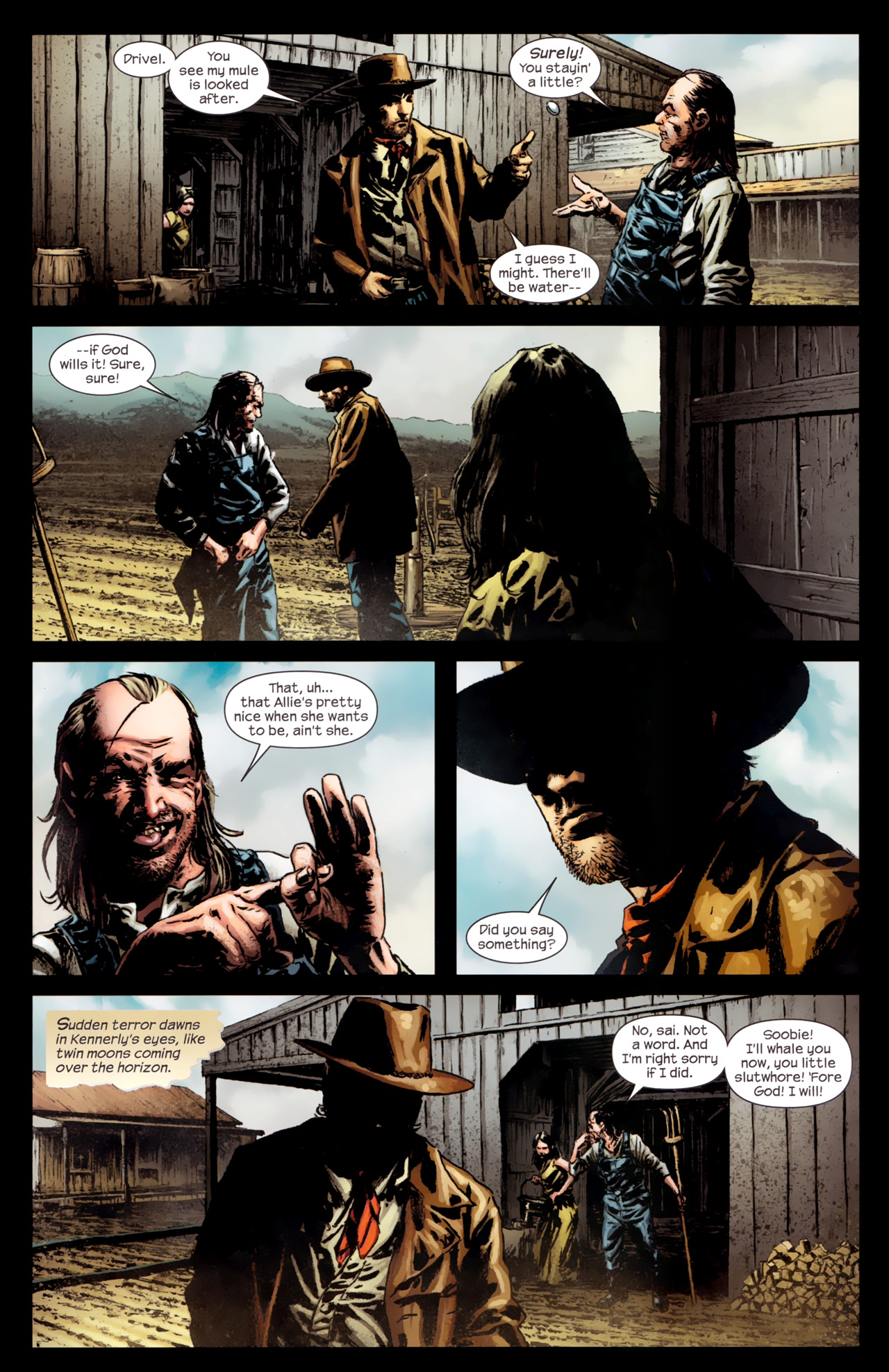 Read online Dark Tower: The Gunslinger - The Battle of Tull comic -  Issue #4 - 8