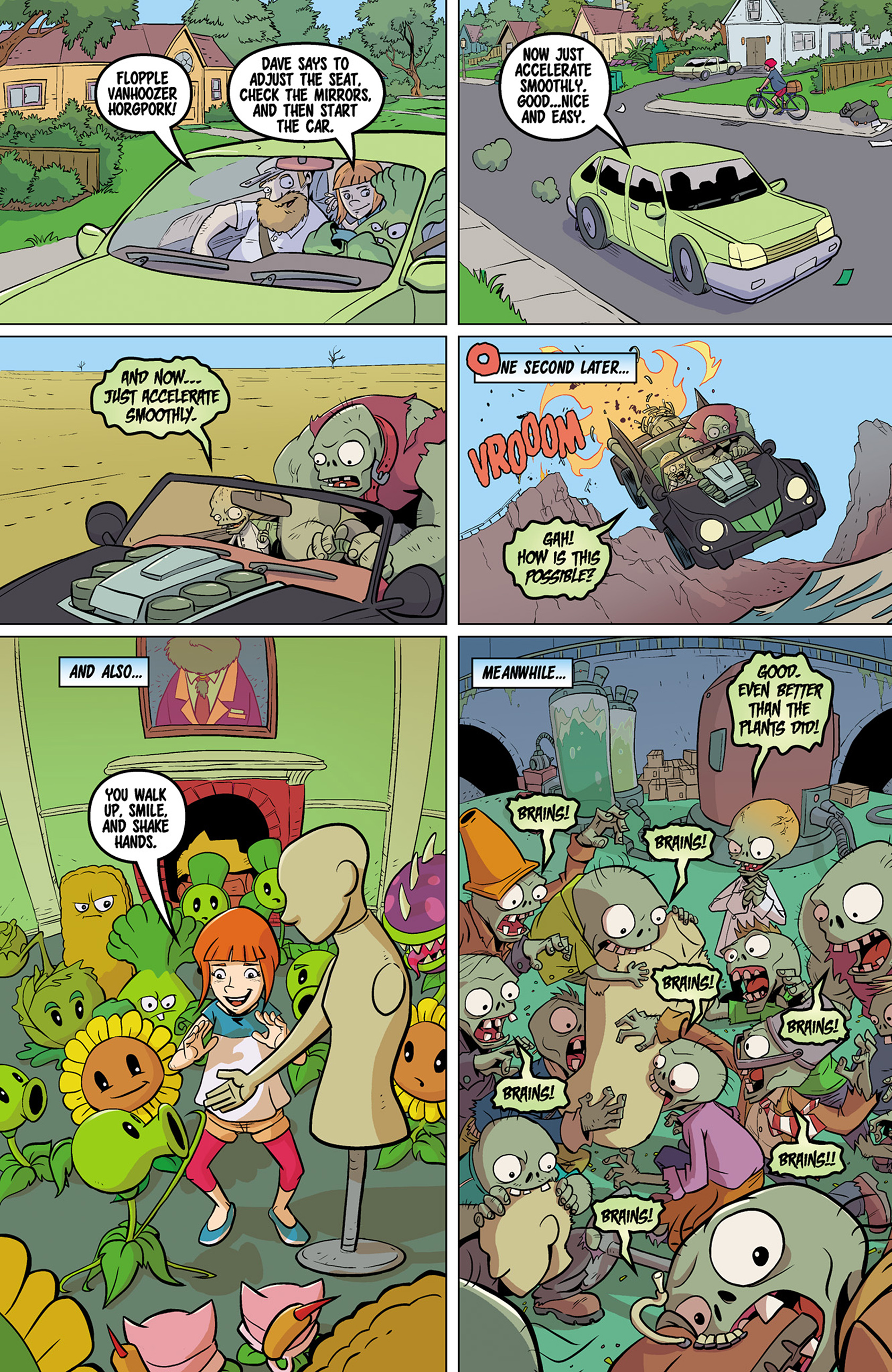 Read online Plants vs. Zombies: Grown Sweet Home comic -  Issue #4 - 19