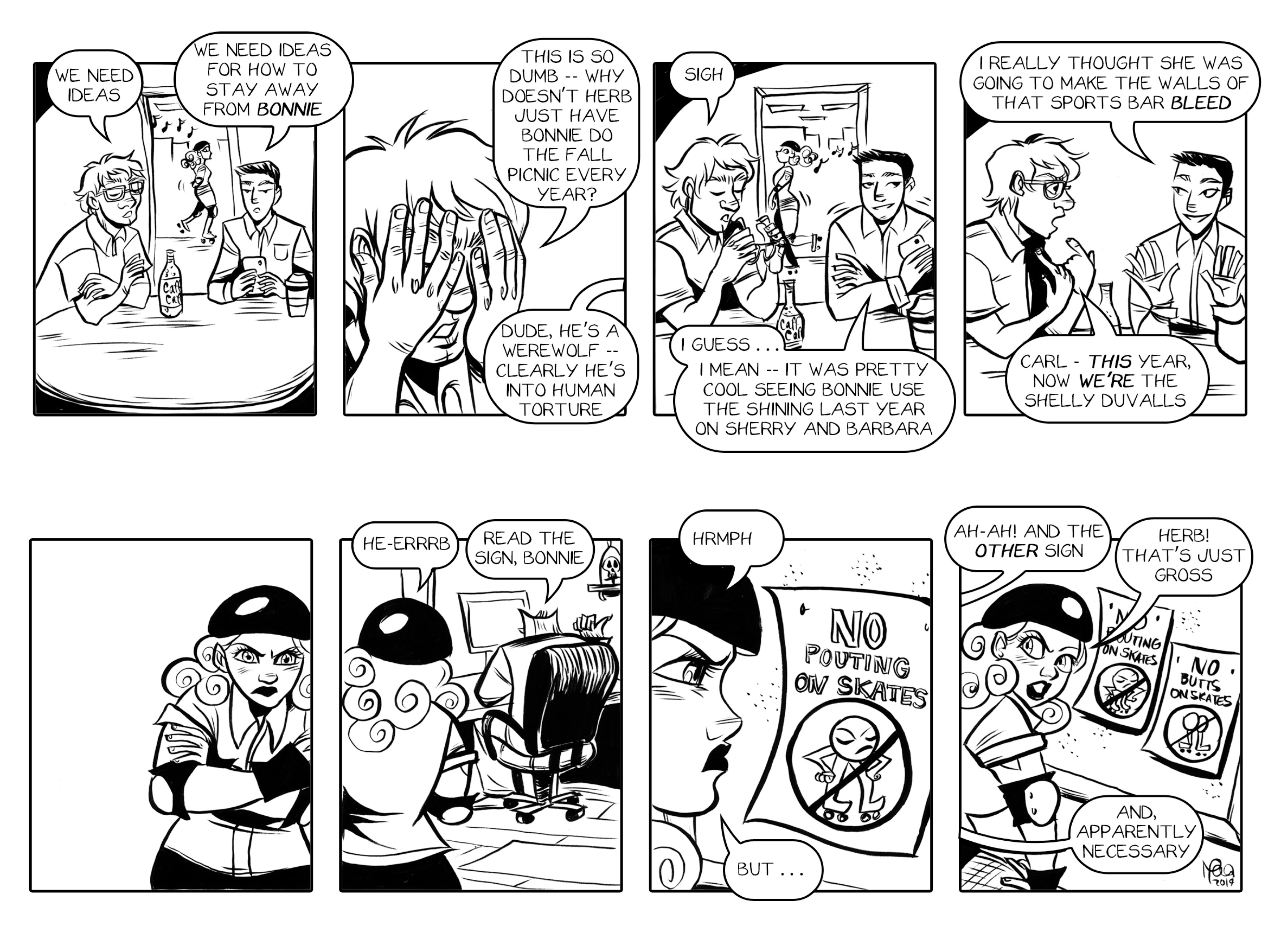 Read online Bonnie N. Collide, Nine to Five comic -  Issue #6 - 22