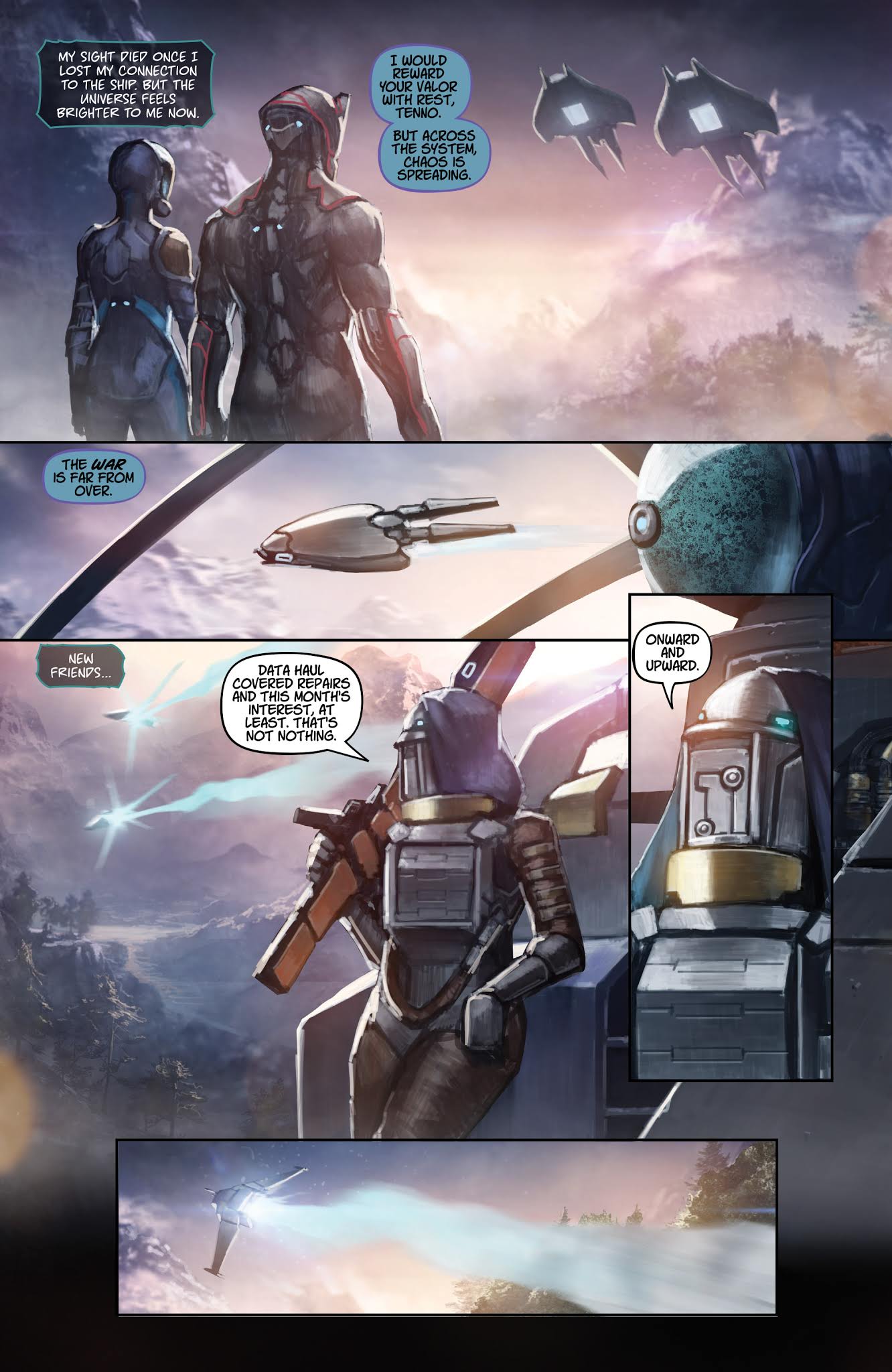 Read online Warframe comic -  Issue #5 - 21