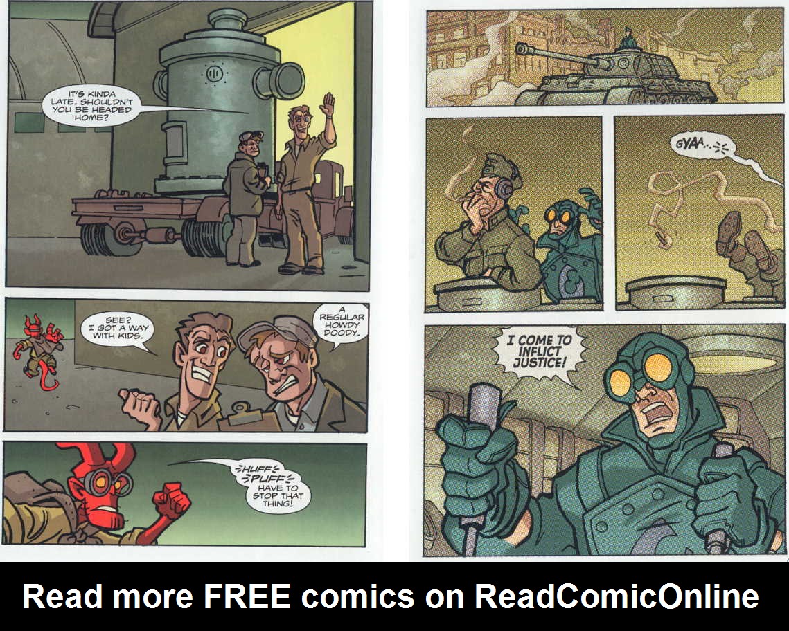 Read online Hellboy Animated: The Judgment Bell comic -  Issue # Full - 37