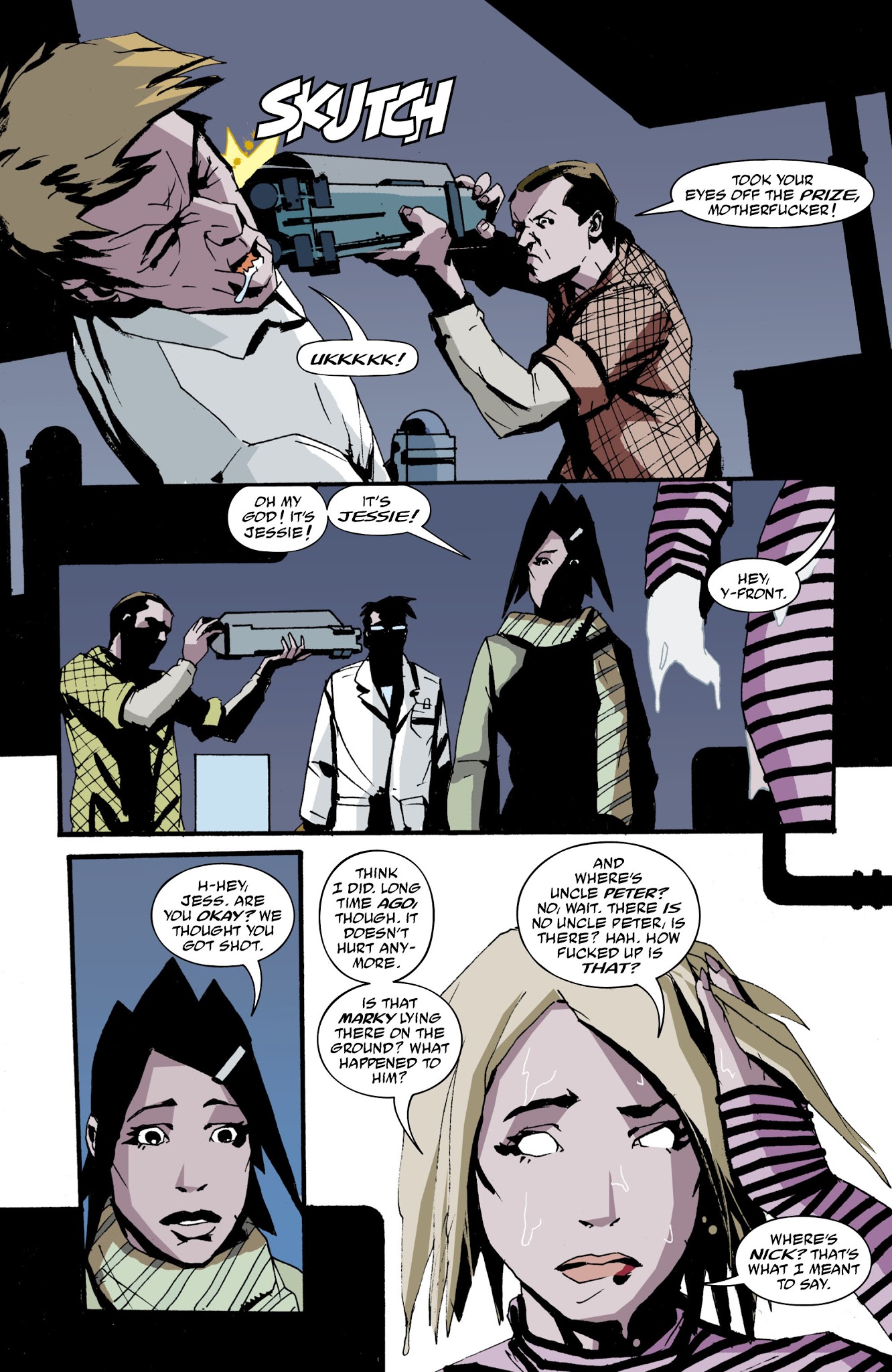 Read online Faker comic -  Issue #5 - 14