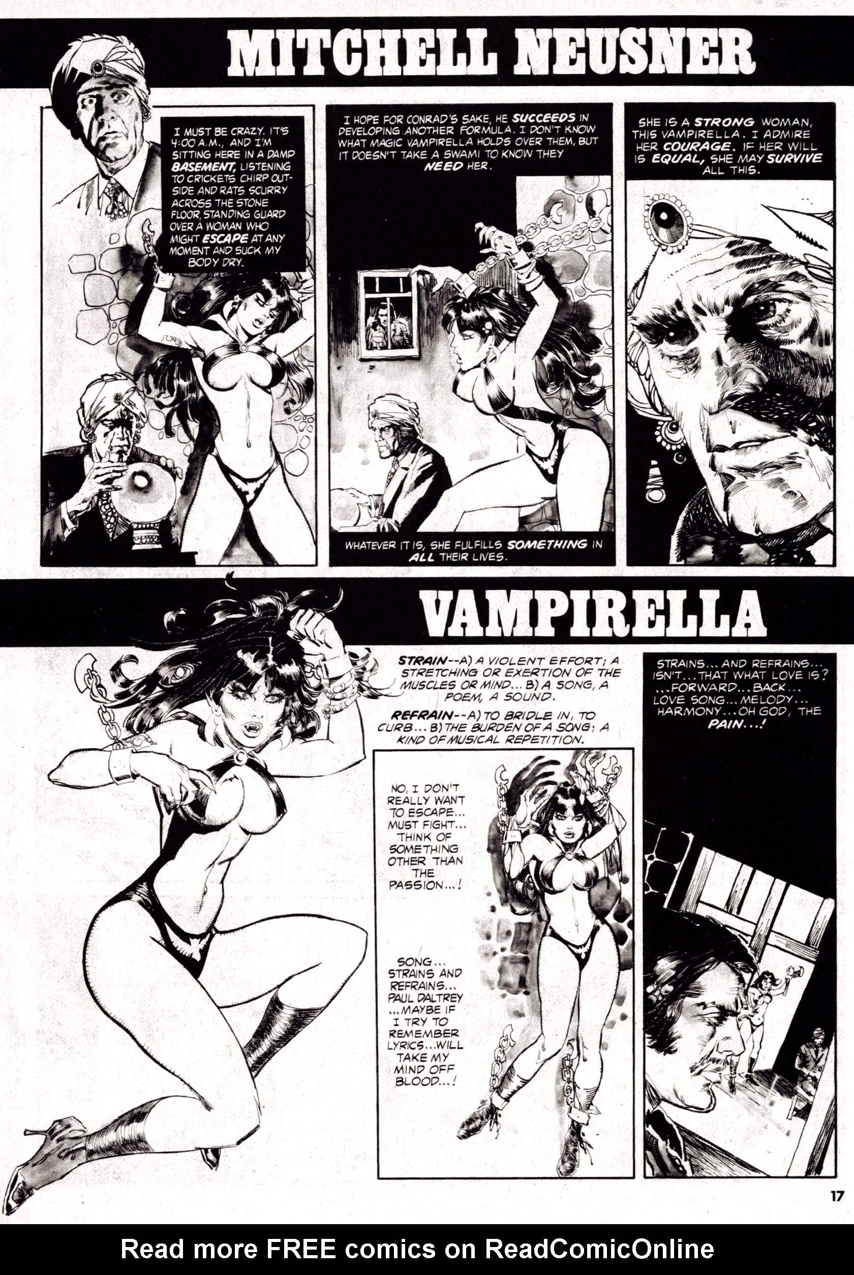 Read online Vampirella (1969) comic -  Issue #54 - 17