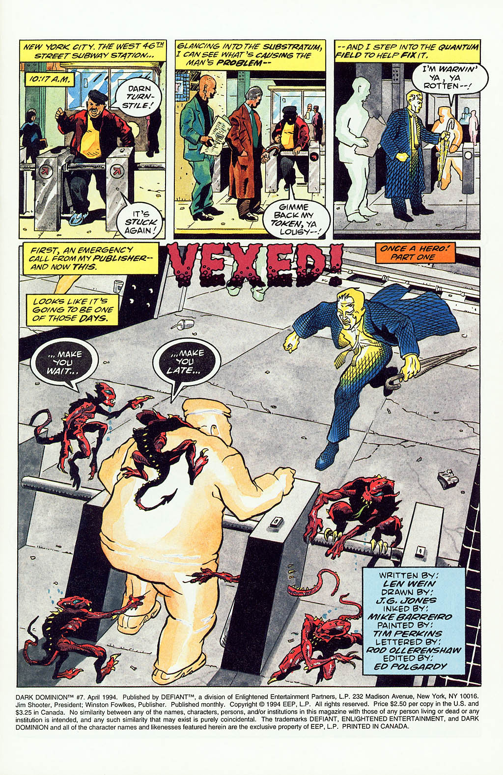 Read online Dark Dominion comic -  Issue #7 - 2