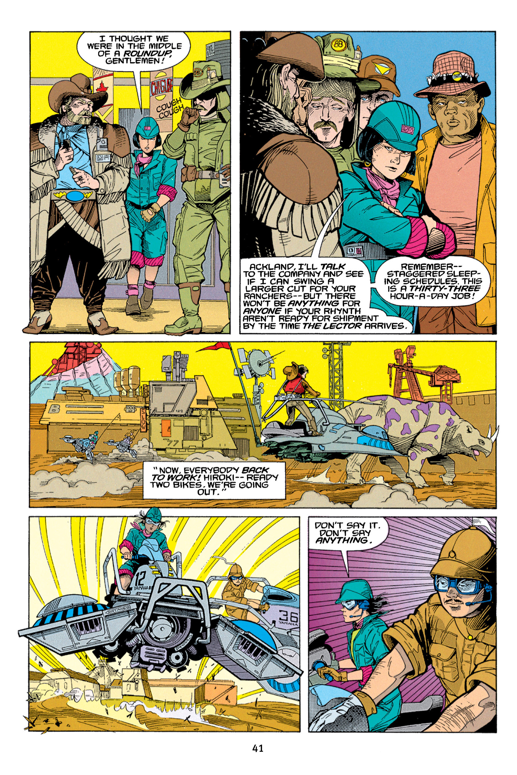 Read online Aliens vs. Predator Omnibus comic -  Issue # _TPB 1 Part 1 - 41