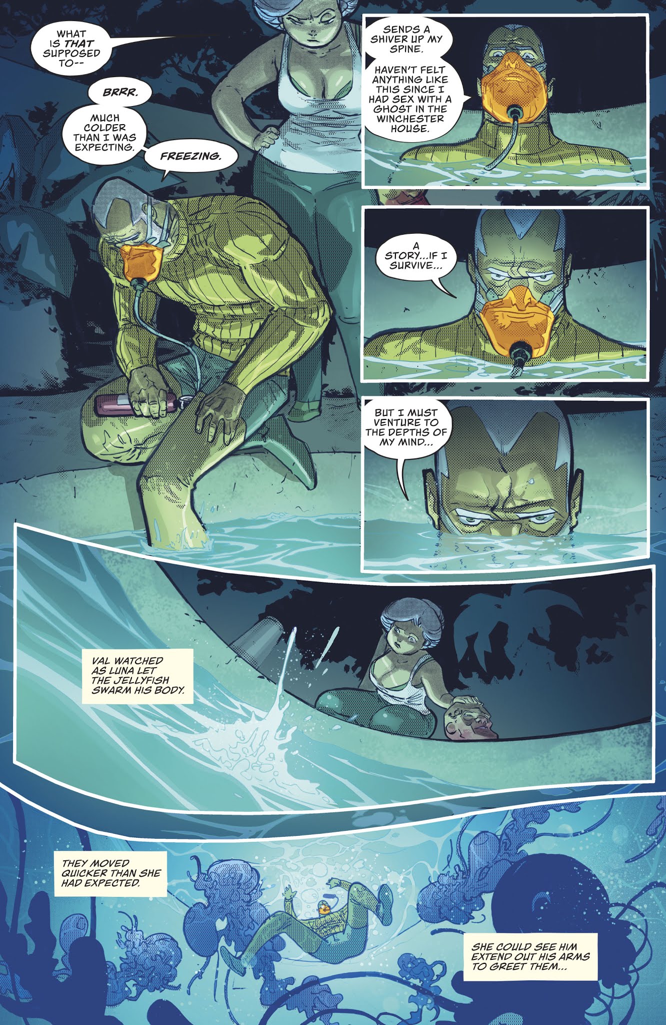 Read online Deathbed comic -  Issue #4 - 7