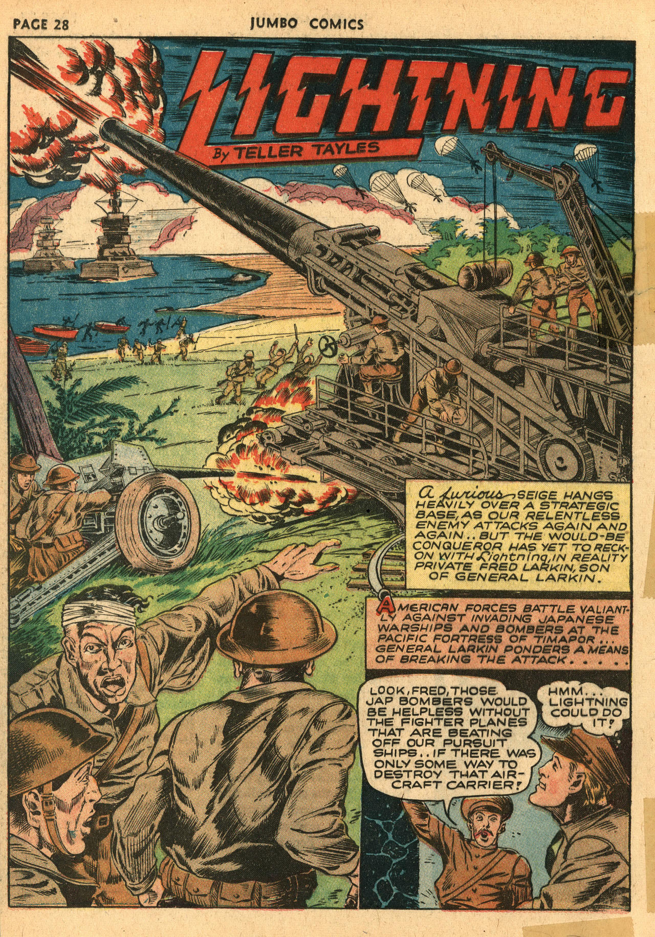 Read online Jumbo Comics comic -  Issue #40 - 30