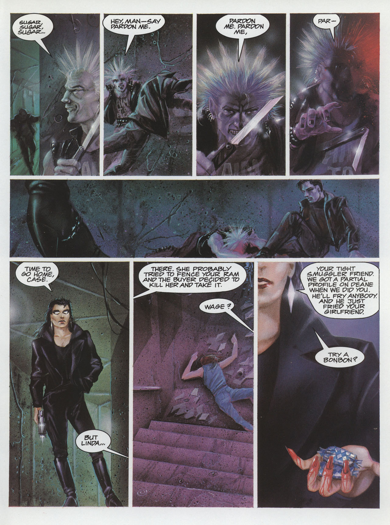 Read online Neuromancer comic -  Issue # Full - 33