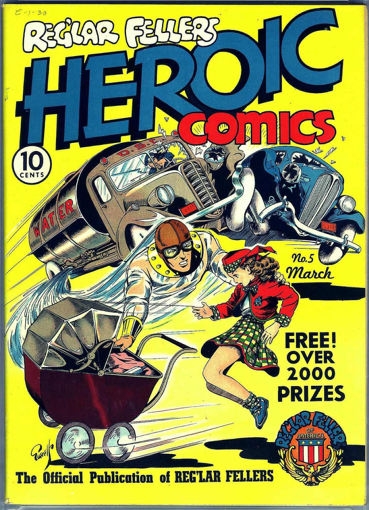 Read online Reg'lar Fellers Heroic Comics comic -  Issue #5 - 1