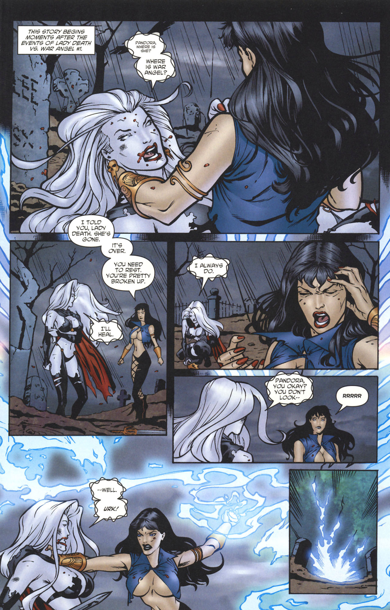 Read online Lady Death vs. Pandora comic -  Issue # Full - 19