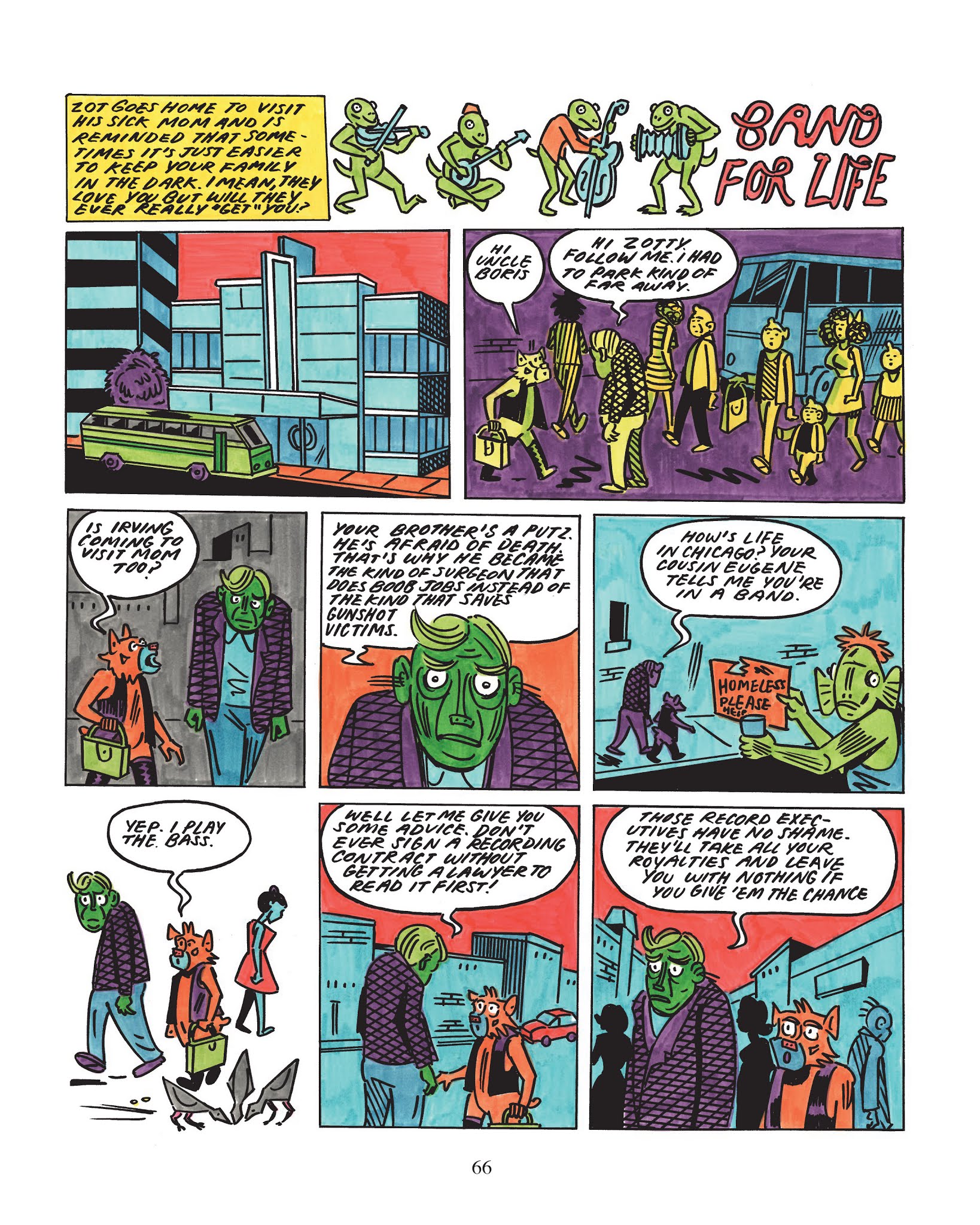 Read online Band for Life comic -  Issue # TPB (Part 1) - 67