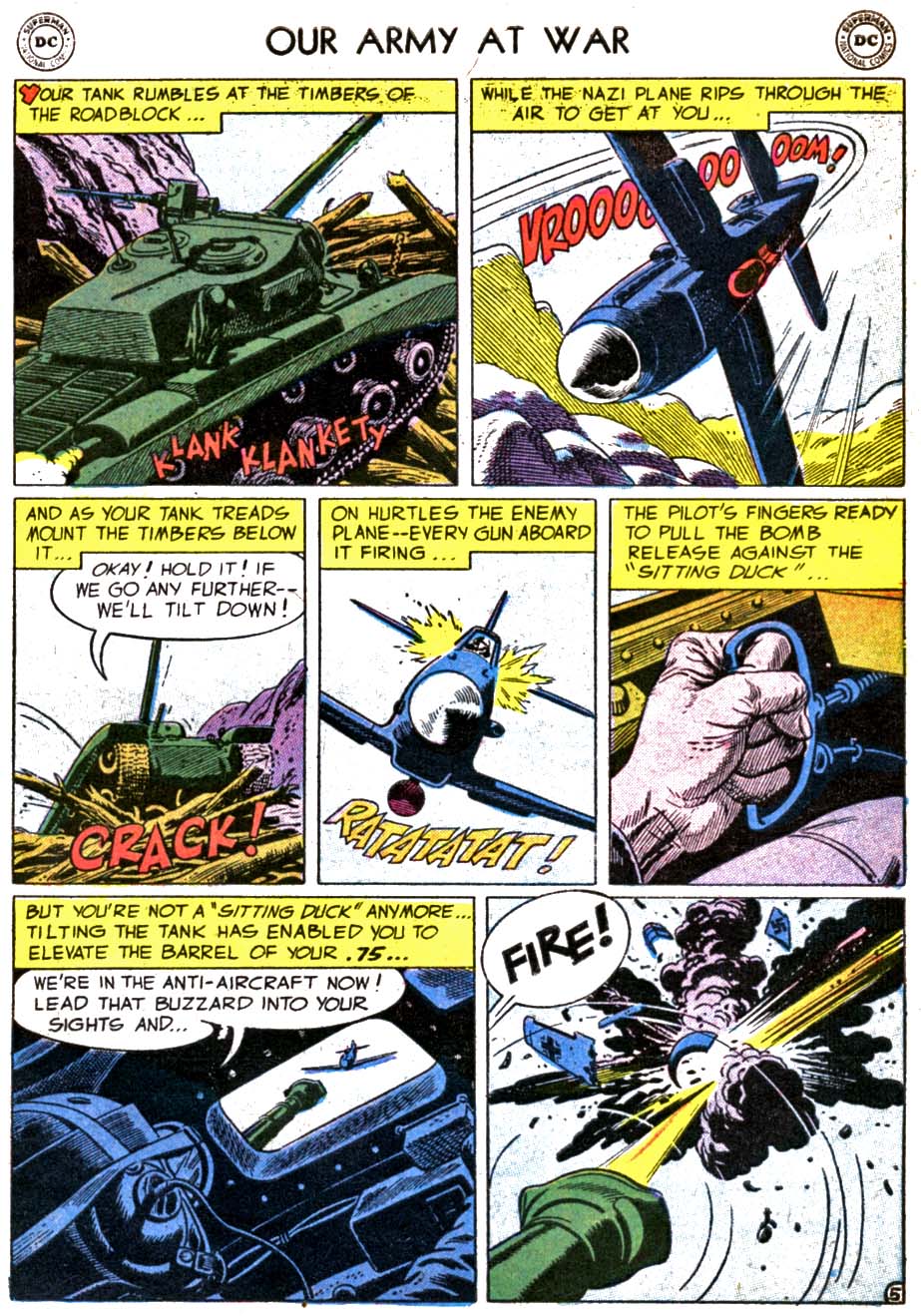 Read online Our Army at War (1952) comic -  Issue #39 - 7