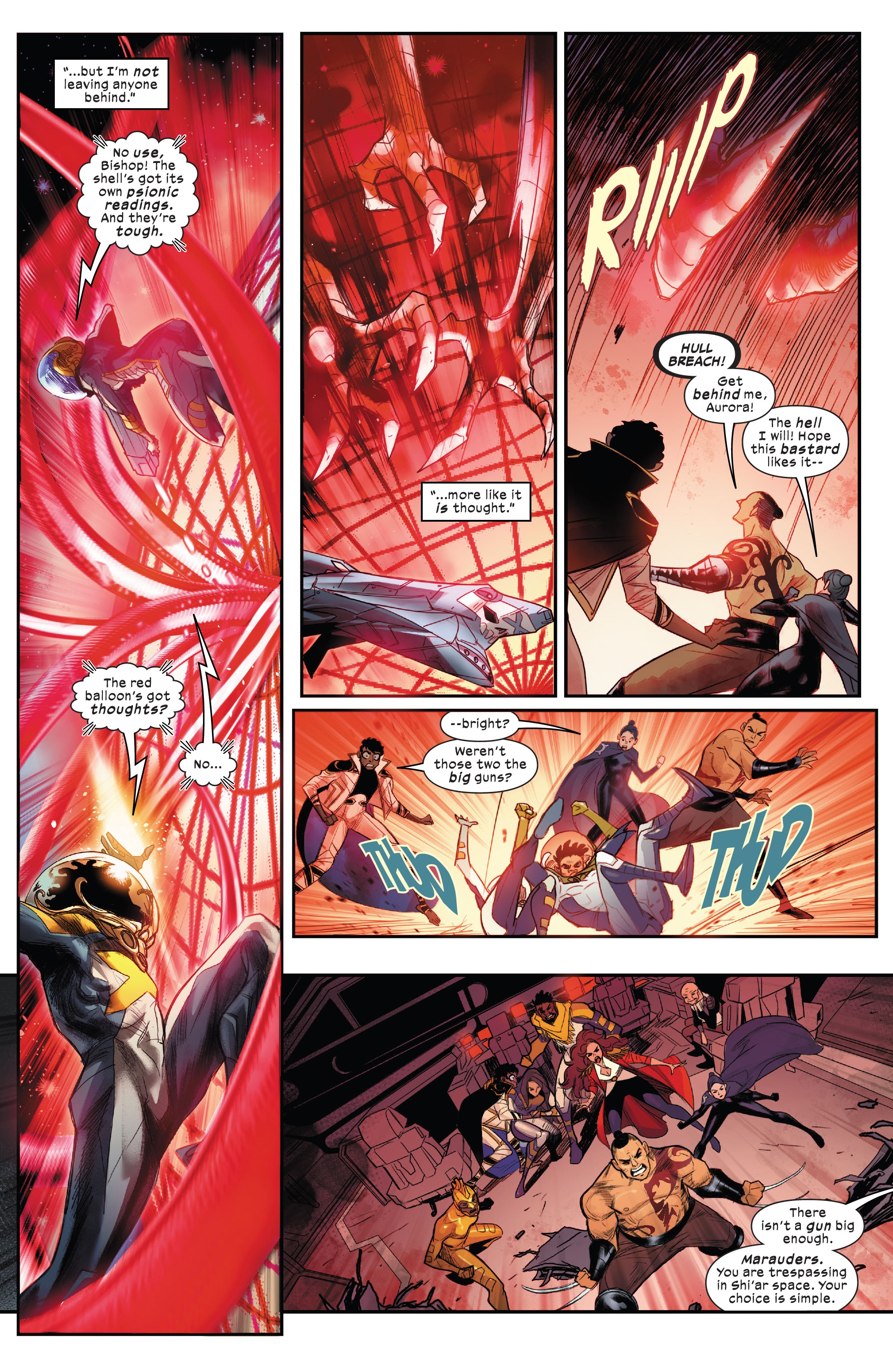 Read online Marauders (2022) comic -  Issue #1 - 32