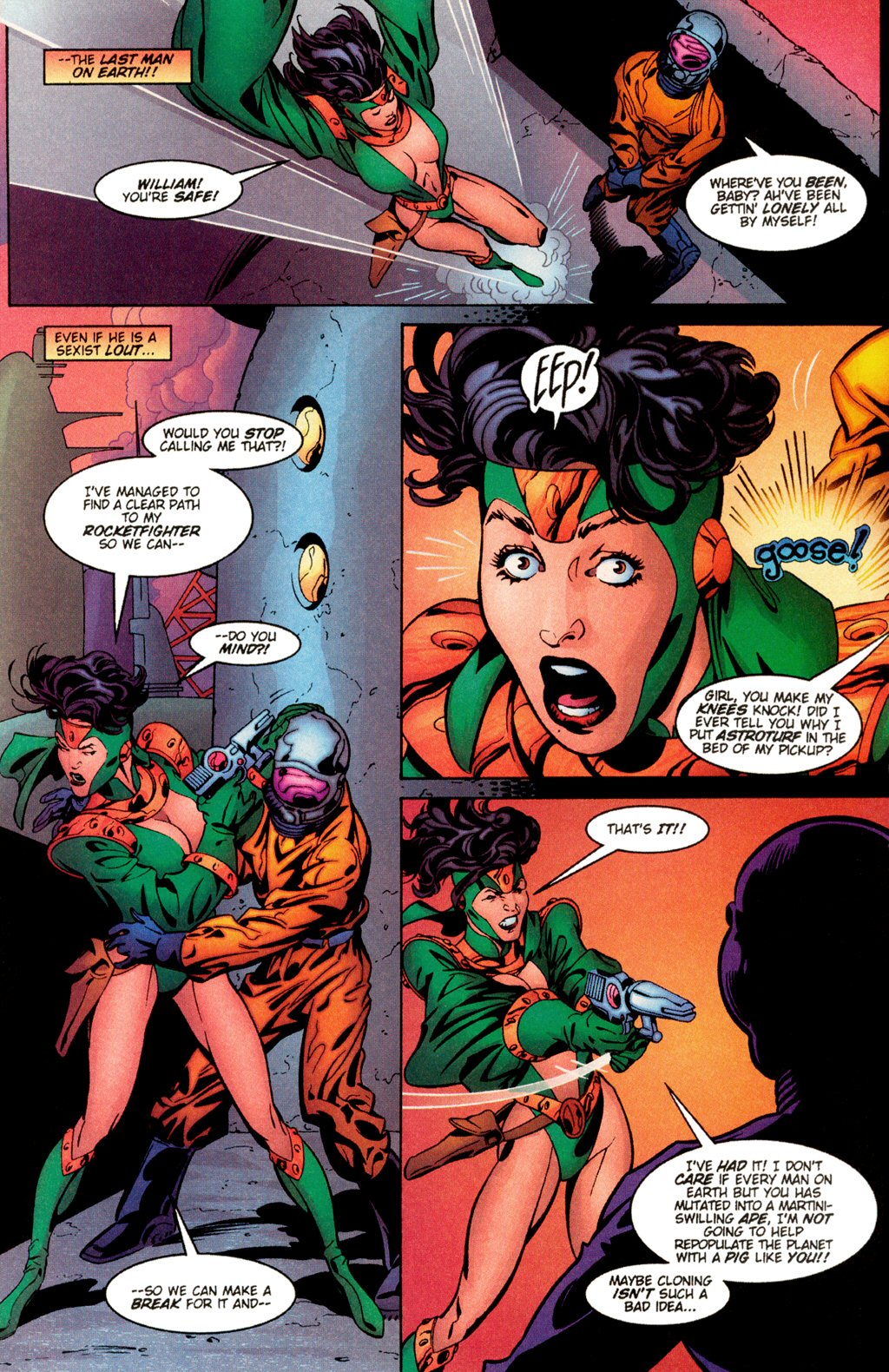 Read online C.H.I.X. That Time Forgot comic -  Issue # Full - 22