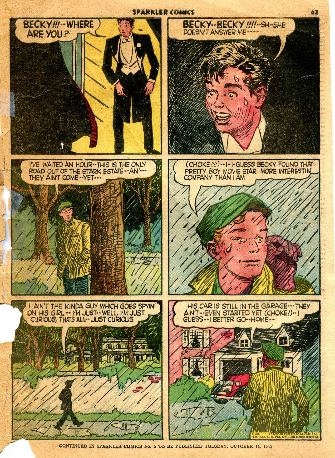Read online Sparkler Comics comic -  Issue #4 - 64