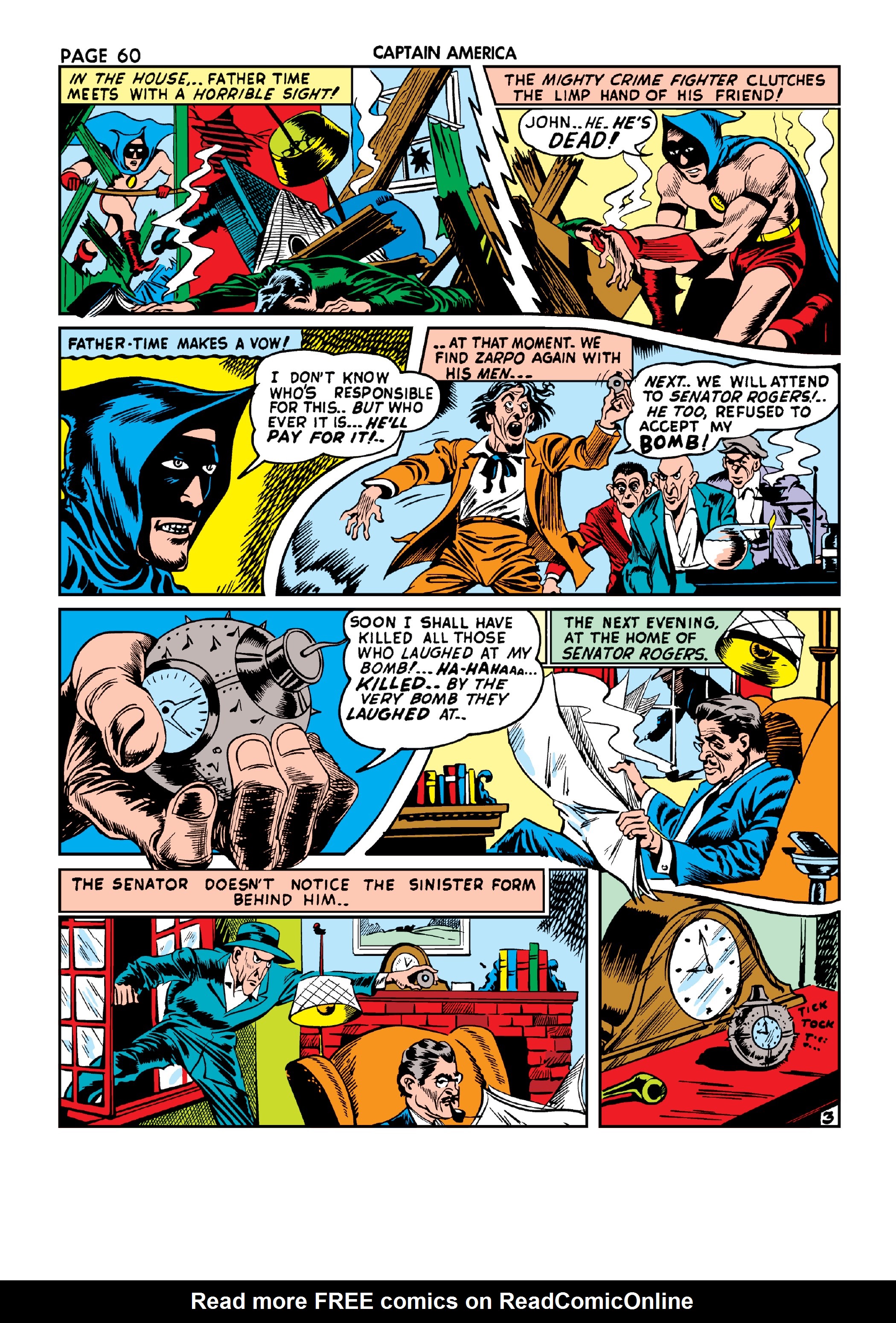 Read online Marvel Masterworks: Golden Age Captain America comic -  Issue # TPB 3 (Part 1) - 68