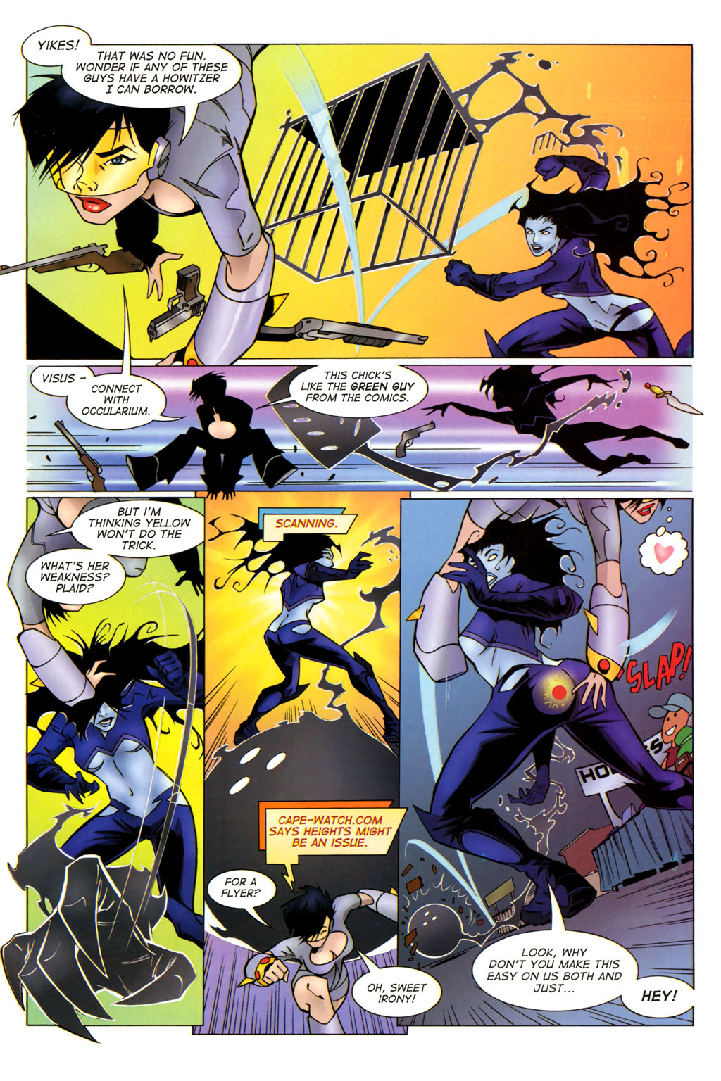 Read online Bomb Queen versus Blacklight comic -  Issue # Full - 17
