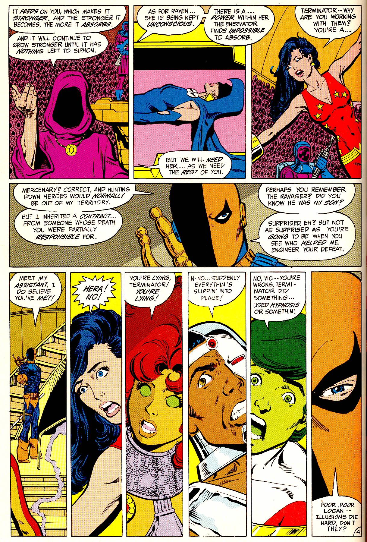 Read online The New Teen Titans: The Judas Contract comic -  Issue # TPB - 148