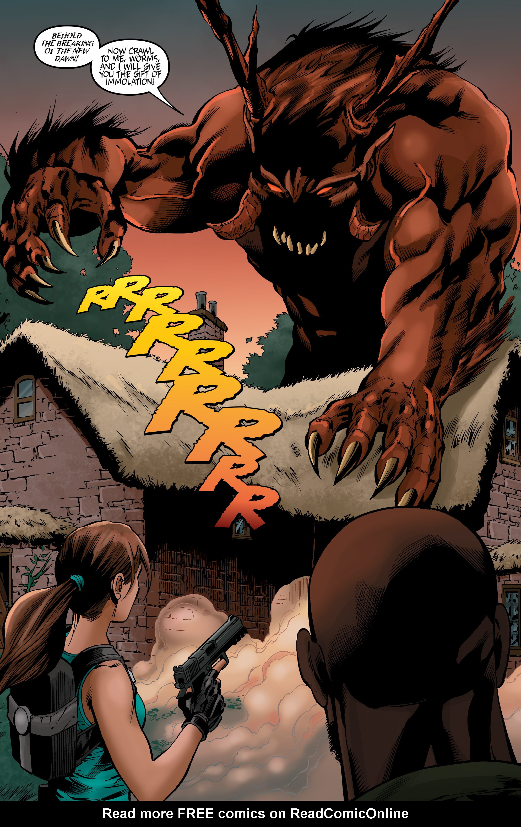 Read online Lara Croft and the Frozen Omen comic -  Issue #4 - 24