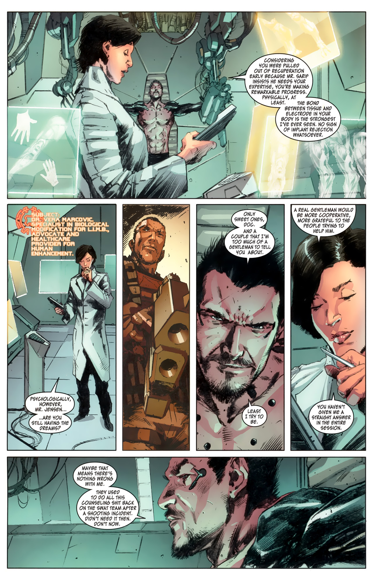 Read online Deus Ex comic -  Issue #1 - 15