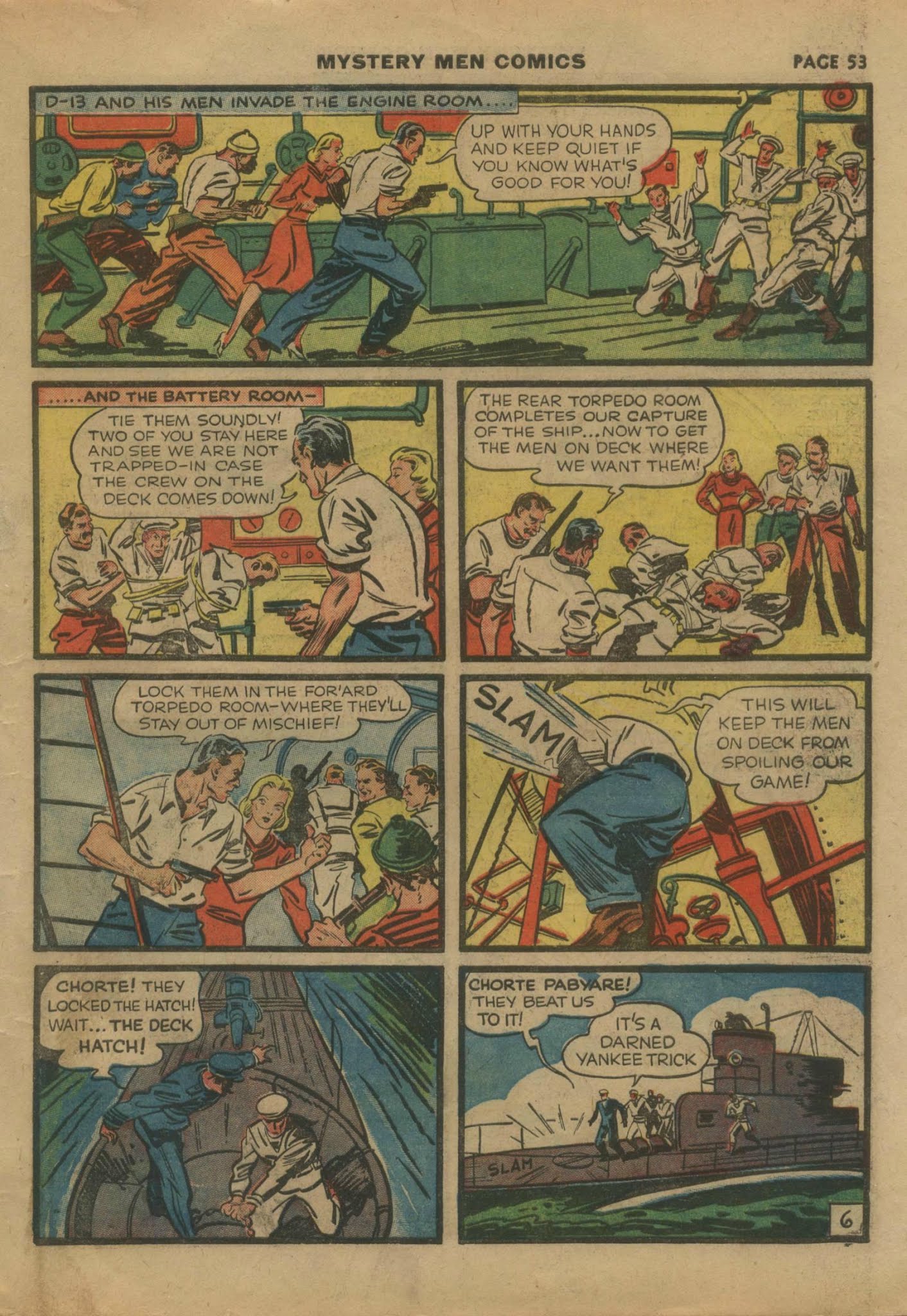 Read online Mystery Men Comics comic -  Issue #14 - 55