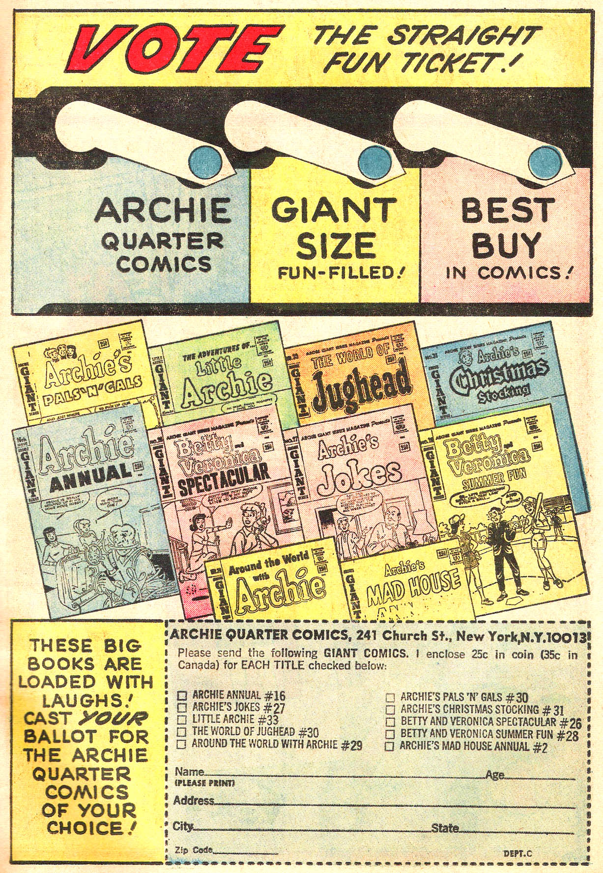 Read online Archie Giant Series Magazine comic -  Issue #31 - 9