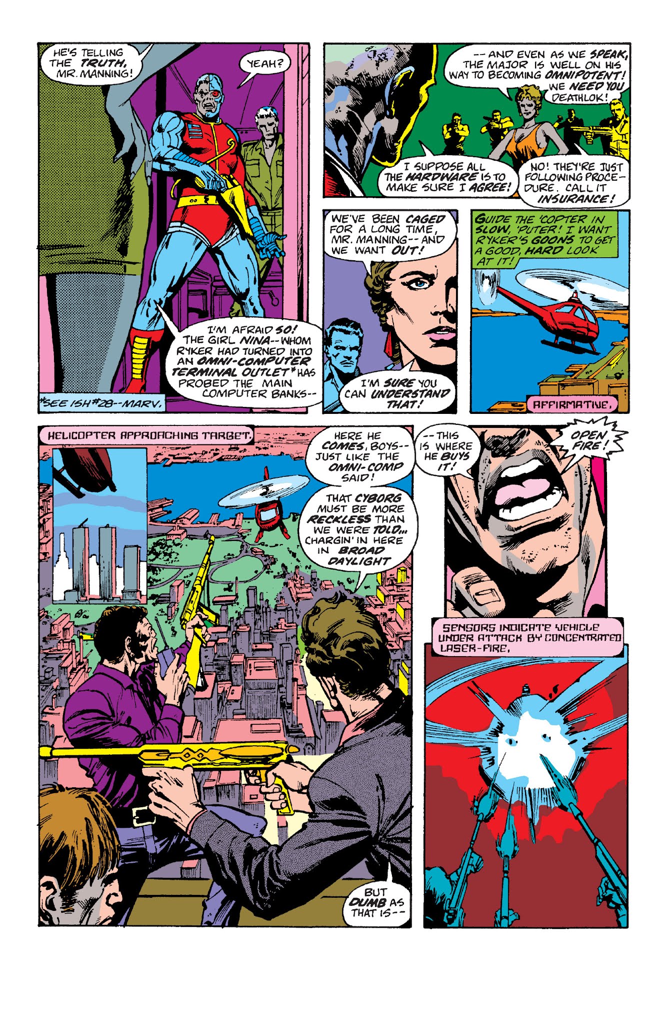 Read online Deathlok the Demolisher: The Complete Collection comic -  Issue # TPB - 145