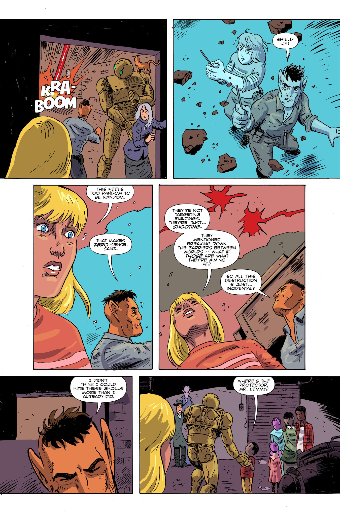 Read online Amelia Cole and the Impossible Fate comic -  Issue #5 - 6