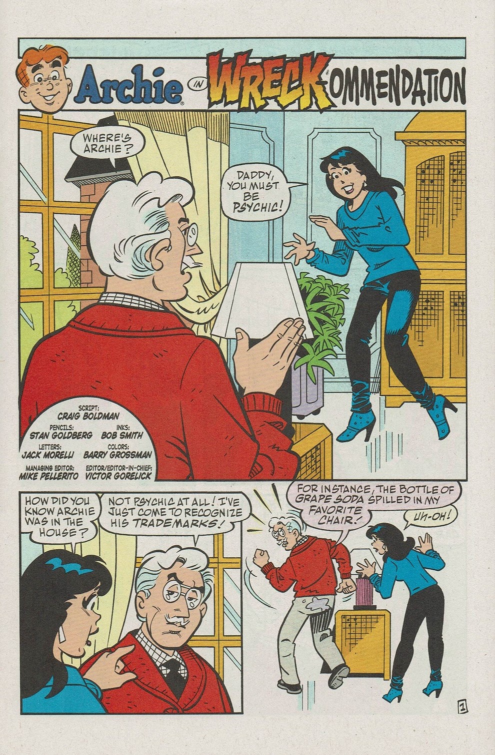 Read online Archie (1960) comic -  Issue #593 - 3