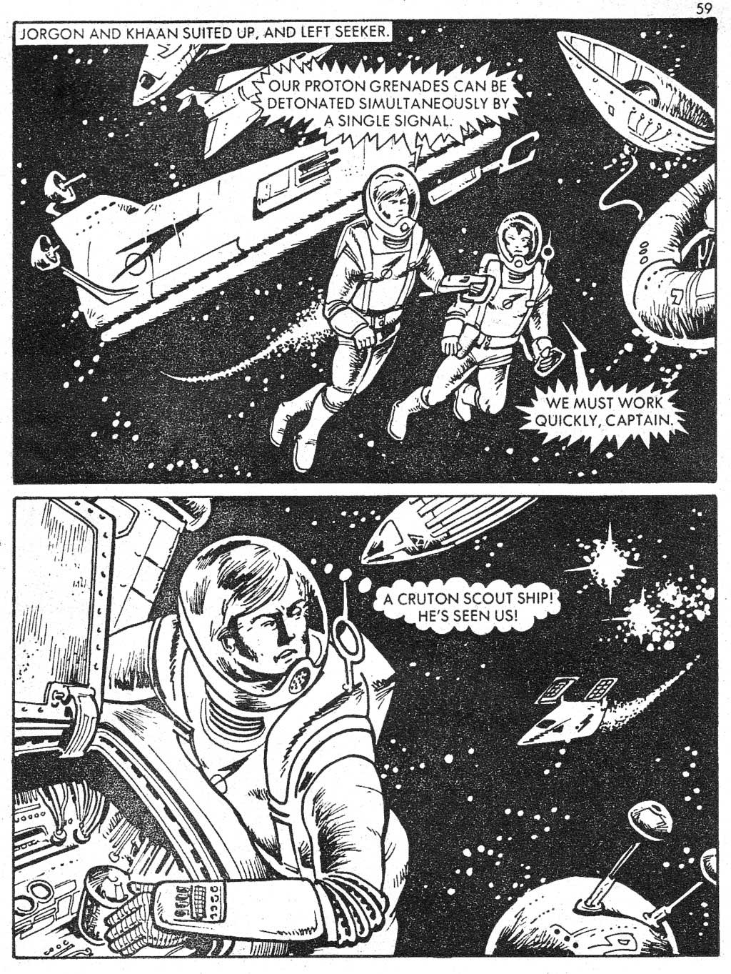 Read online Starblazer comic -  Issue #4 - 59
