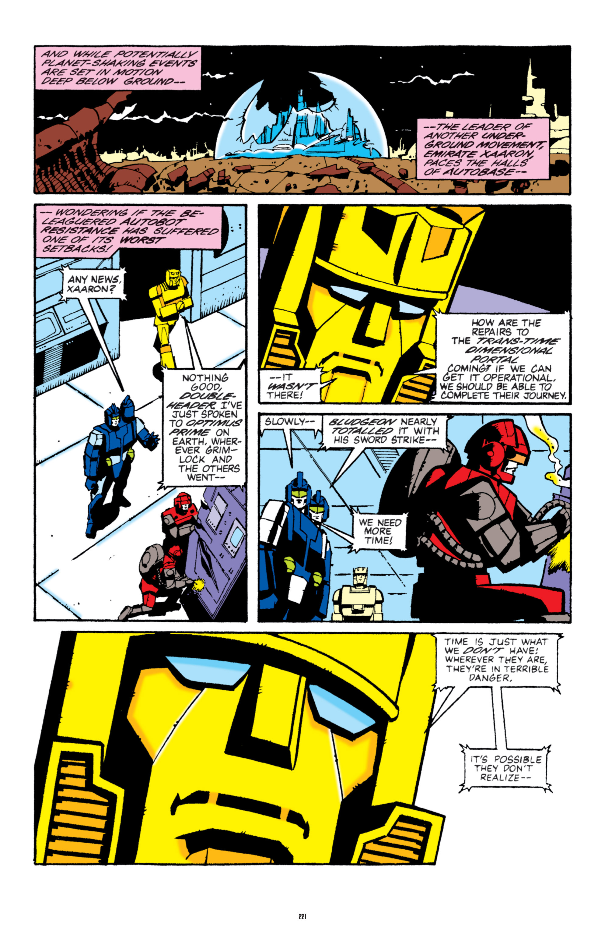 Read online The Transformers Classics comic -  Issue # TPB 5 - 222