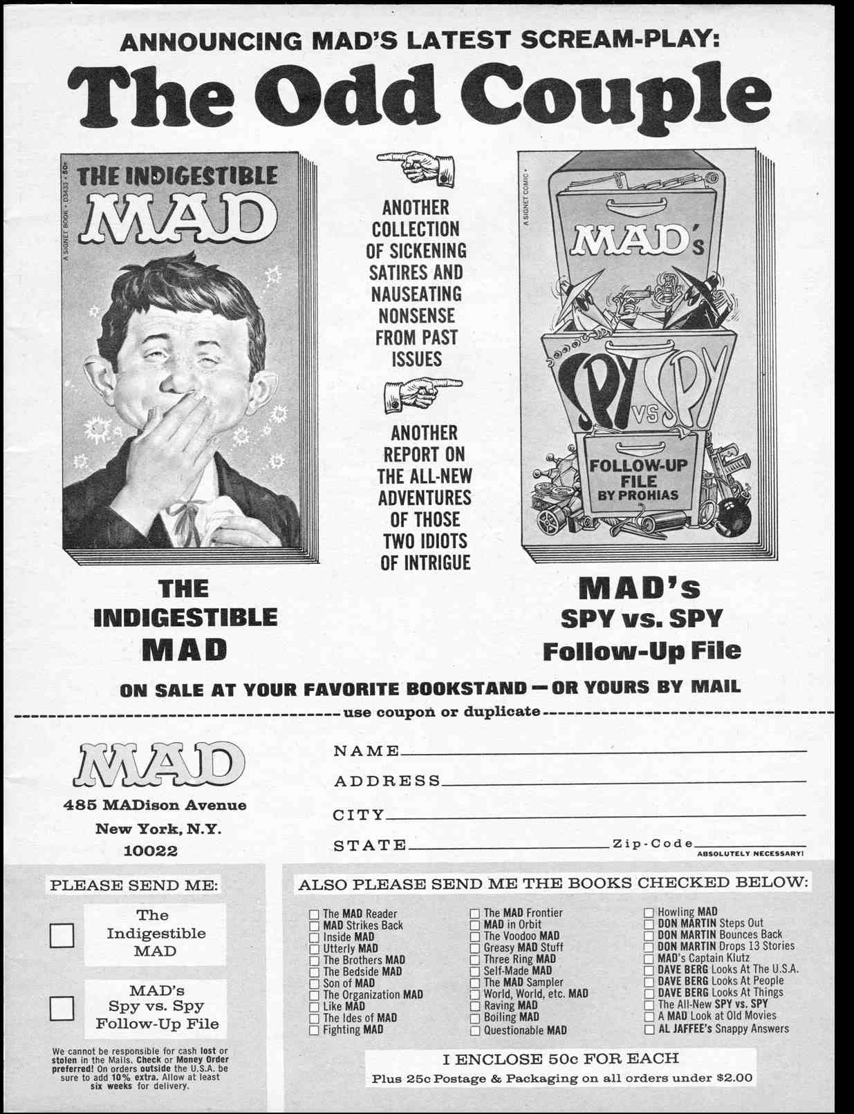 Read online MAD comic -  Issue #119 - 5