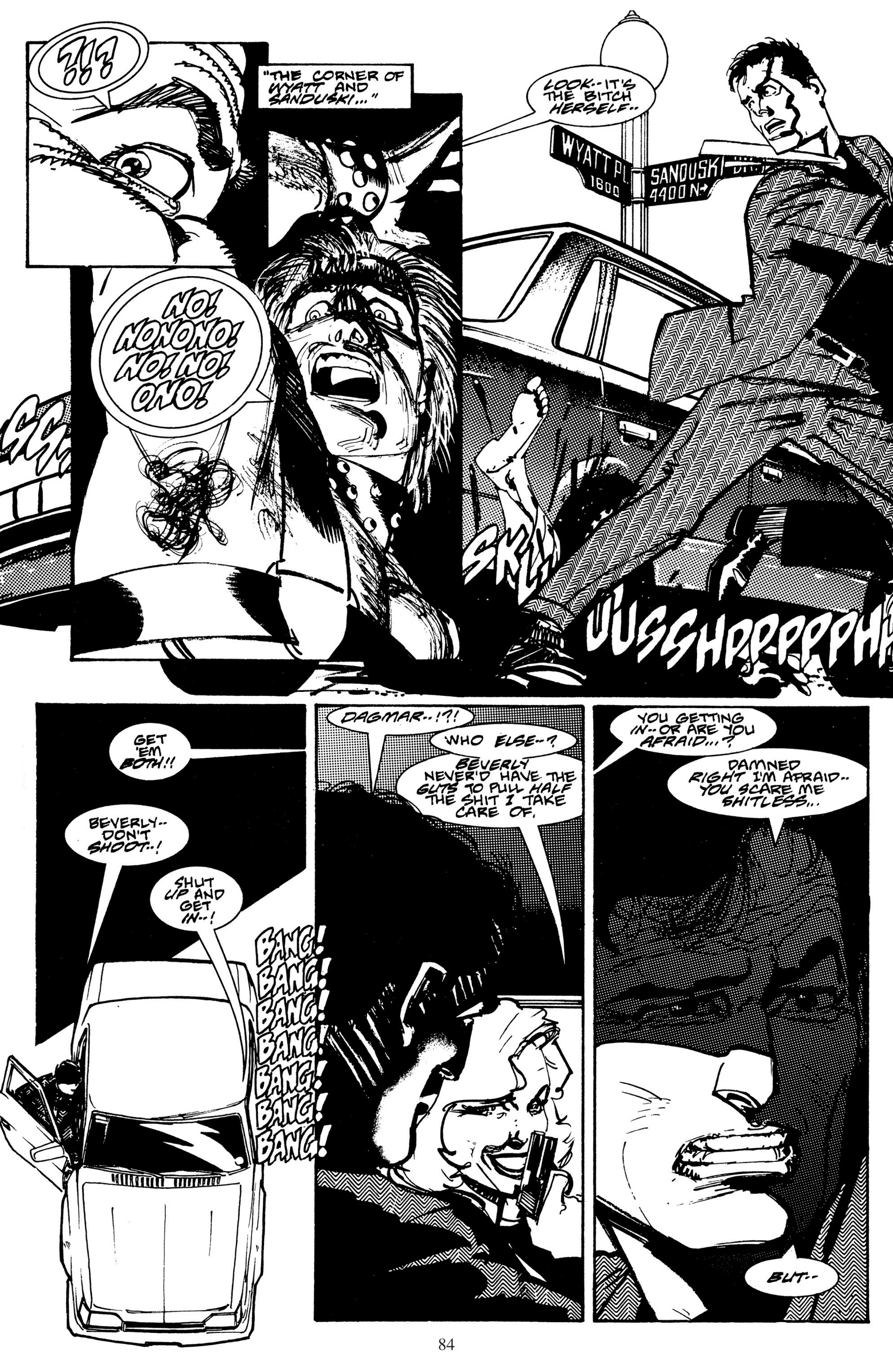 Read online Black Kiss comic -  Issue # TPB - 85