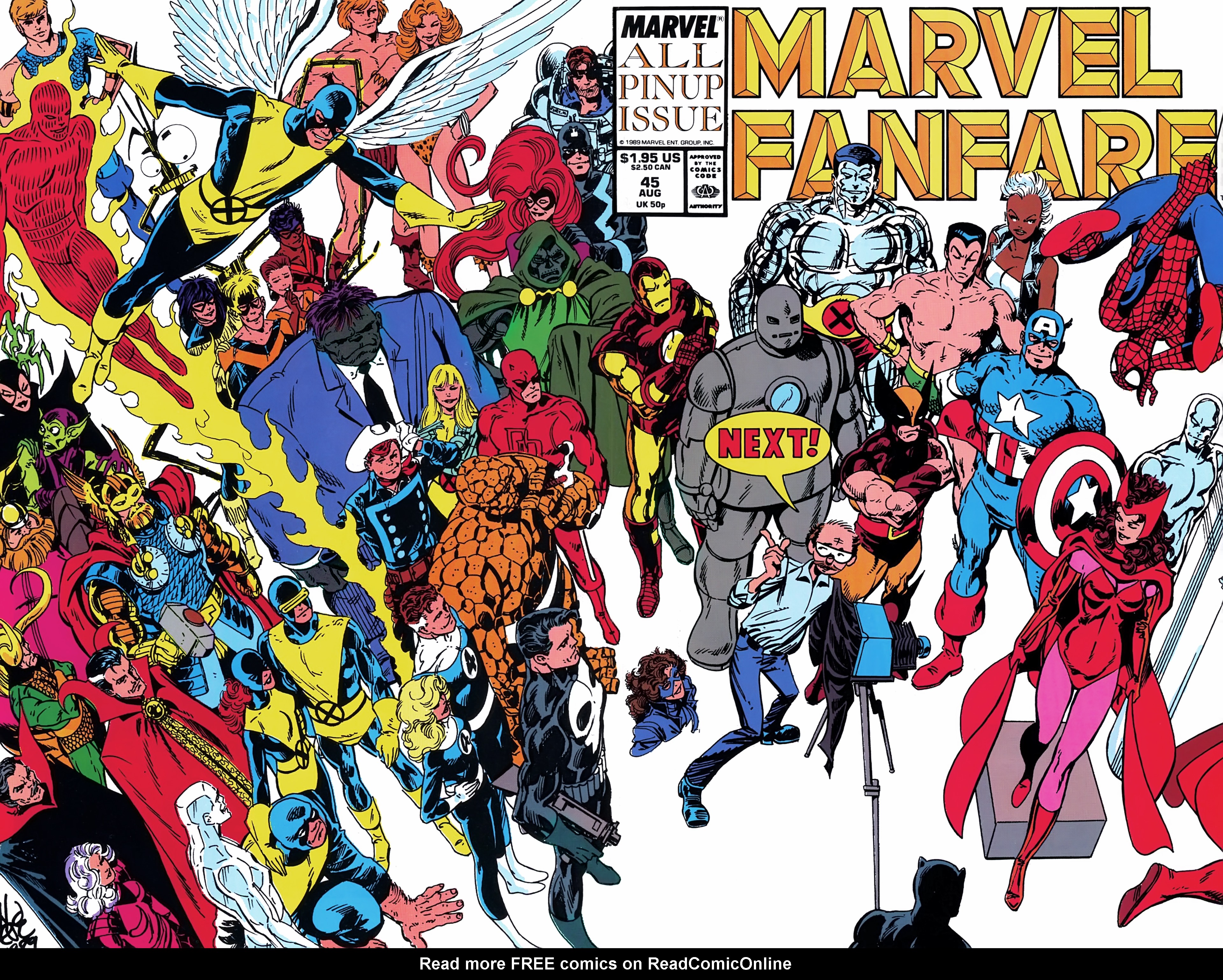 Read online Marvel Fanfare (1982) comic -  Issue #45 - 2