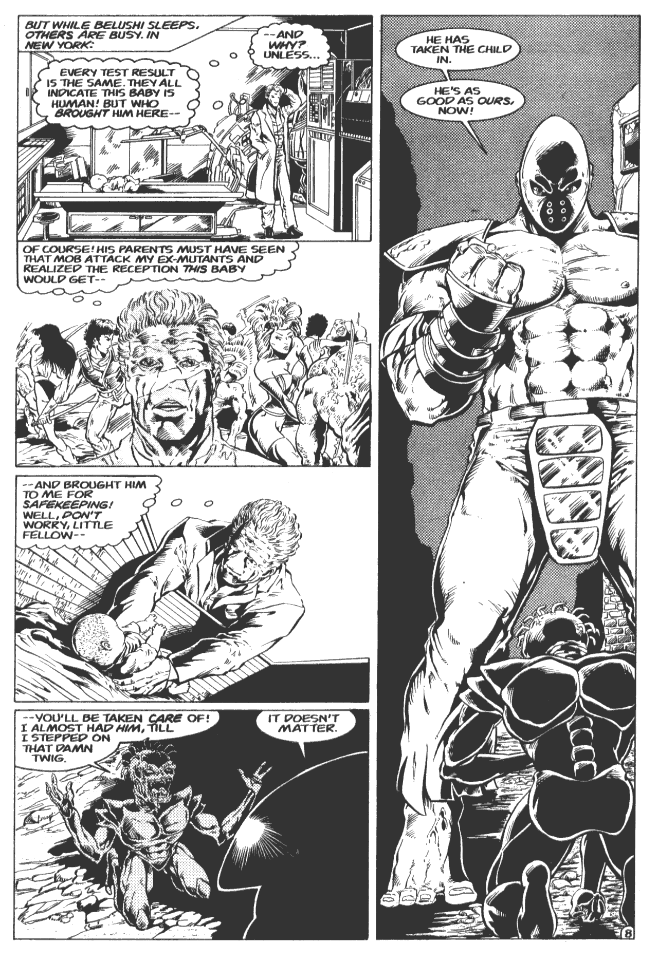 Read online Ex-Mutants (1986) comic -  Issue #2 - 11