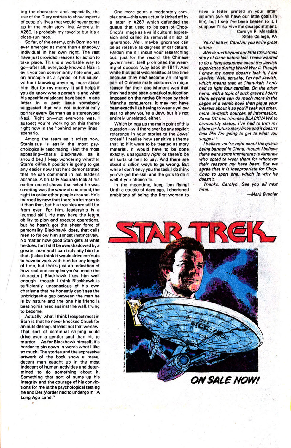 Read online Blackhawk (1957) comic -  Issue #270 - 27