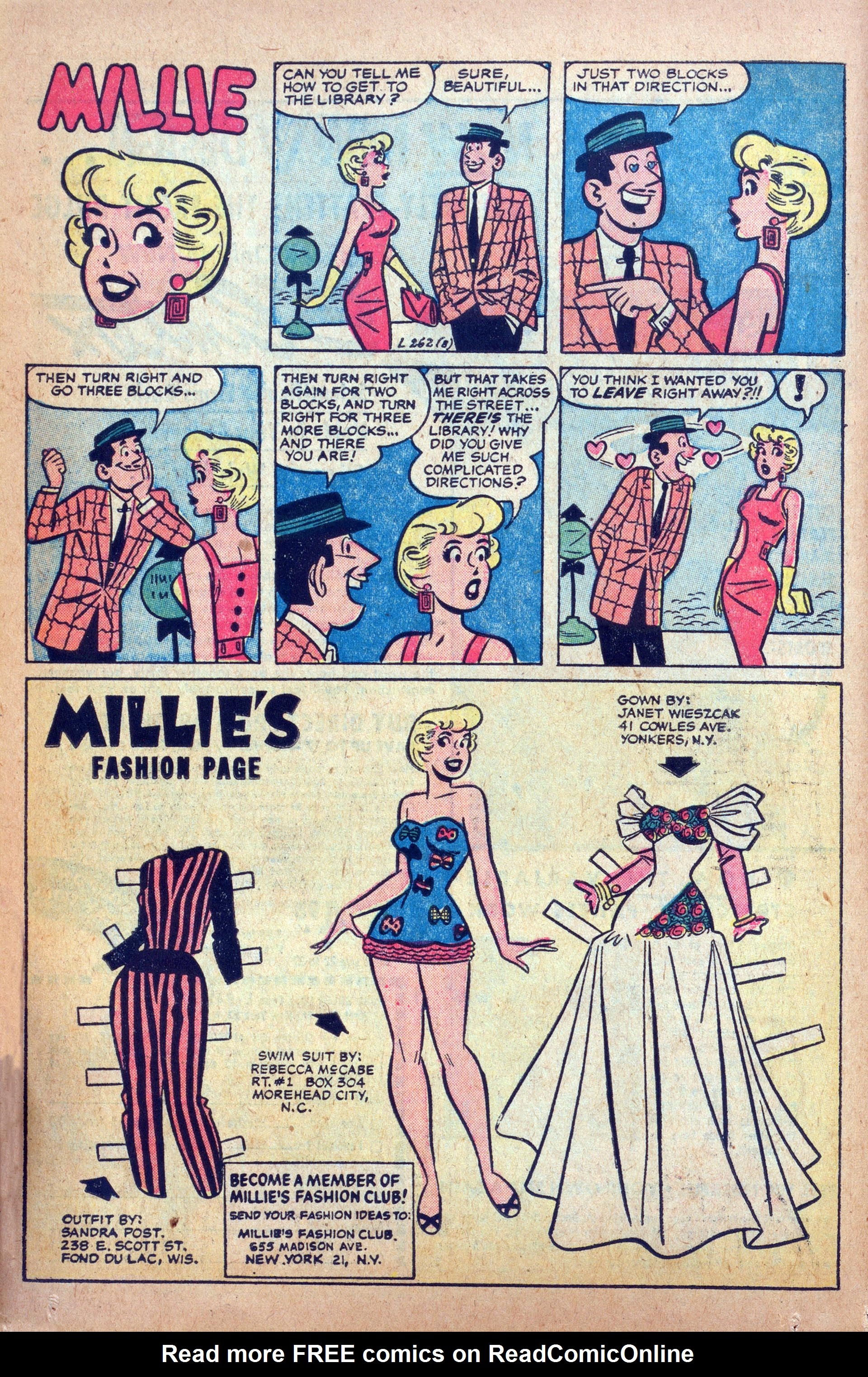 Read online Millie the Model comic -  Issue #75 - 14