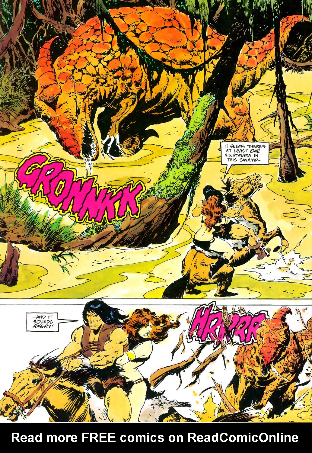 Read online Marvel Graphic Novel comic -  Issue #69 - Conan - The Rogue - 39