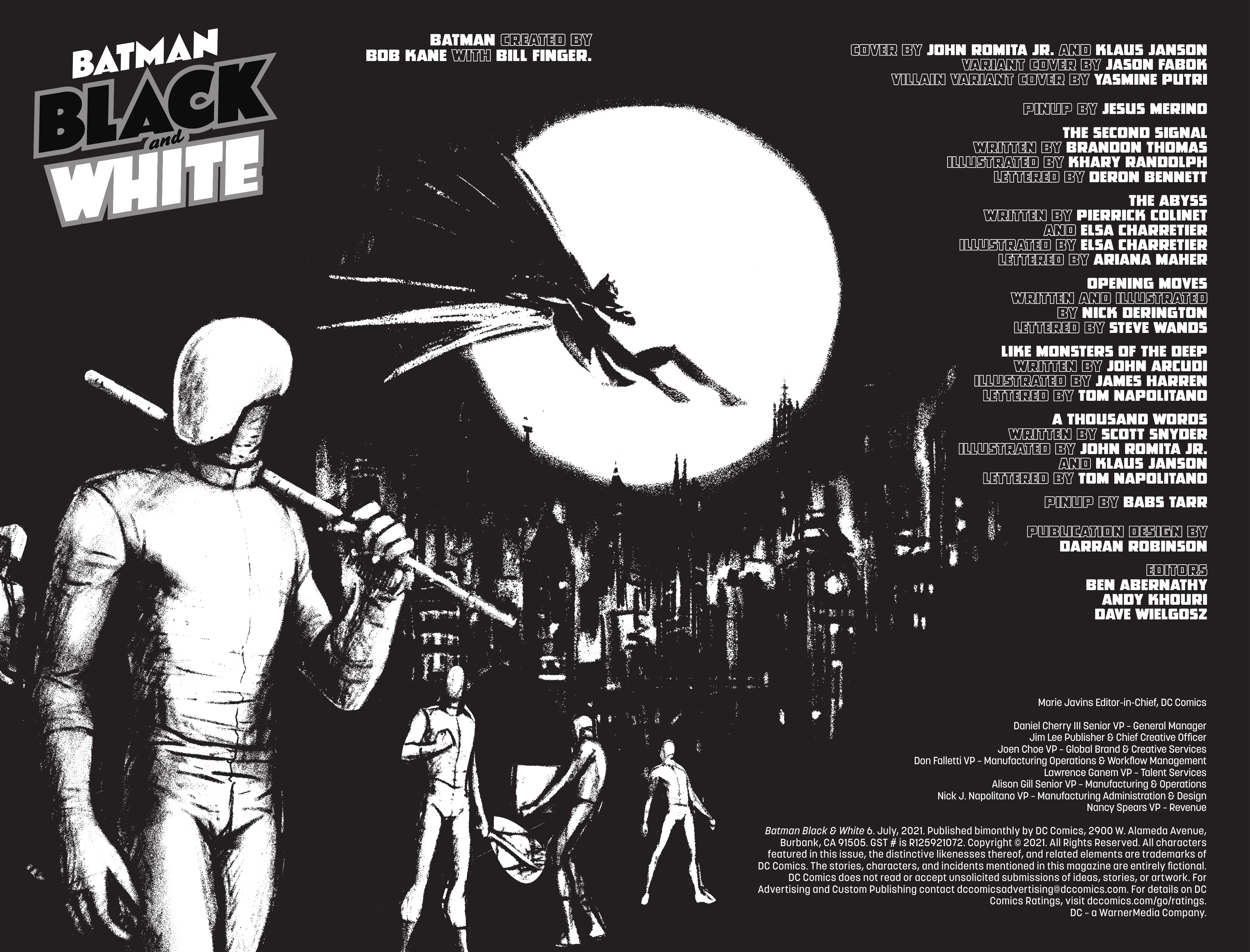 Read online Batman Black & White comic -  Issue #6 - 3