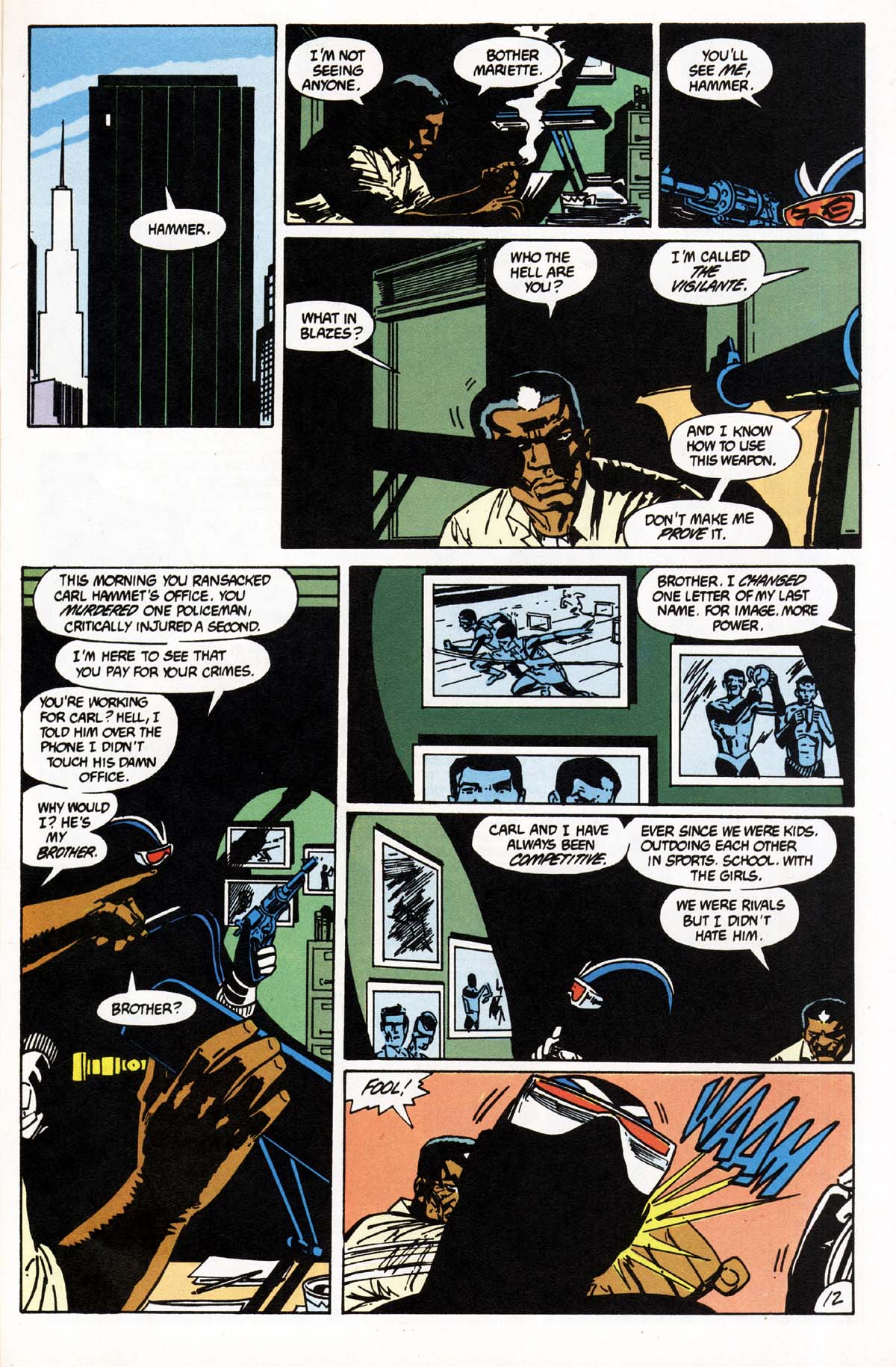 Read online Vigilante (1983) comic -  Issue #14 - 13