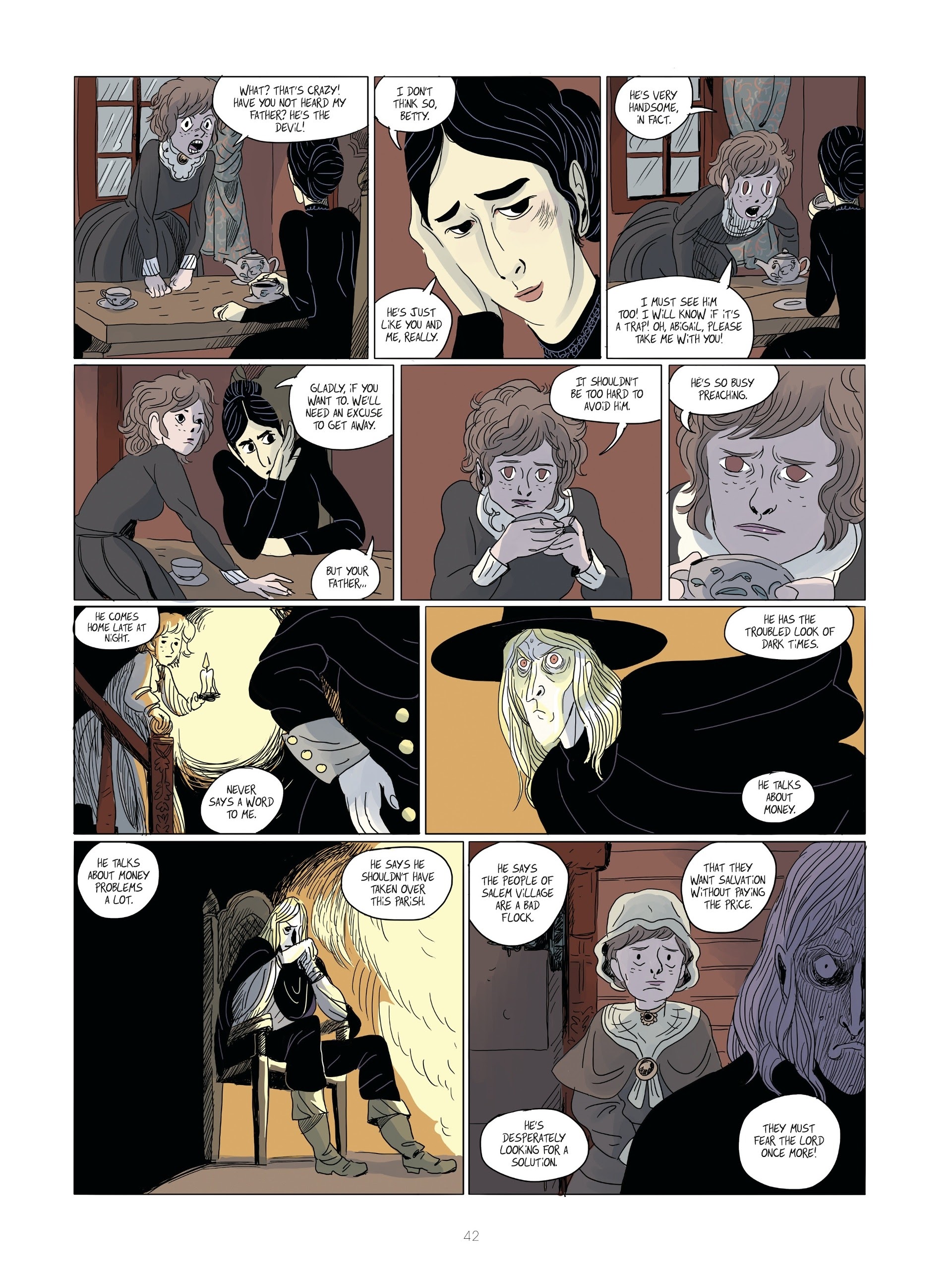 Read online The Daughters of Salem comic -  Issue # TPB 1 - 44