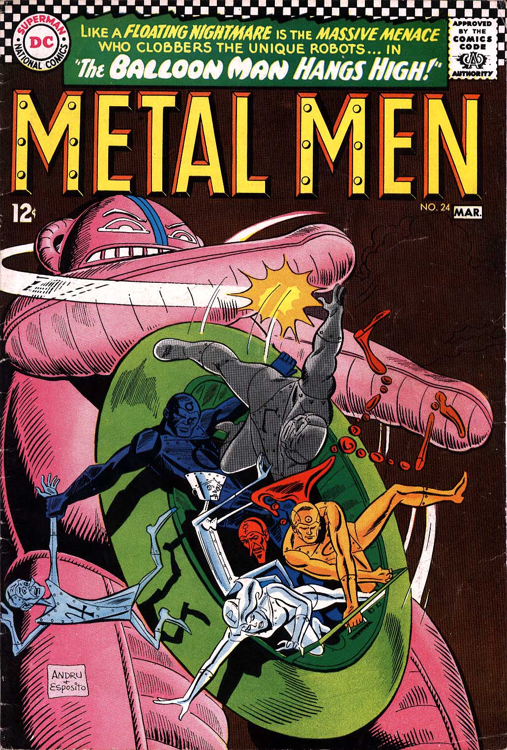 Read online Metal Men (1963) comic -  Issue #24 - 1