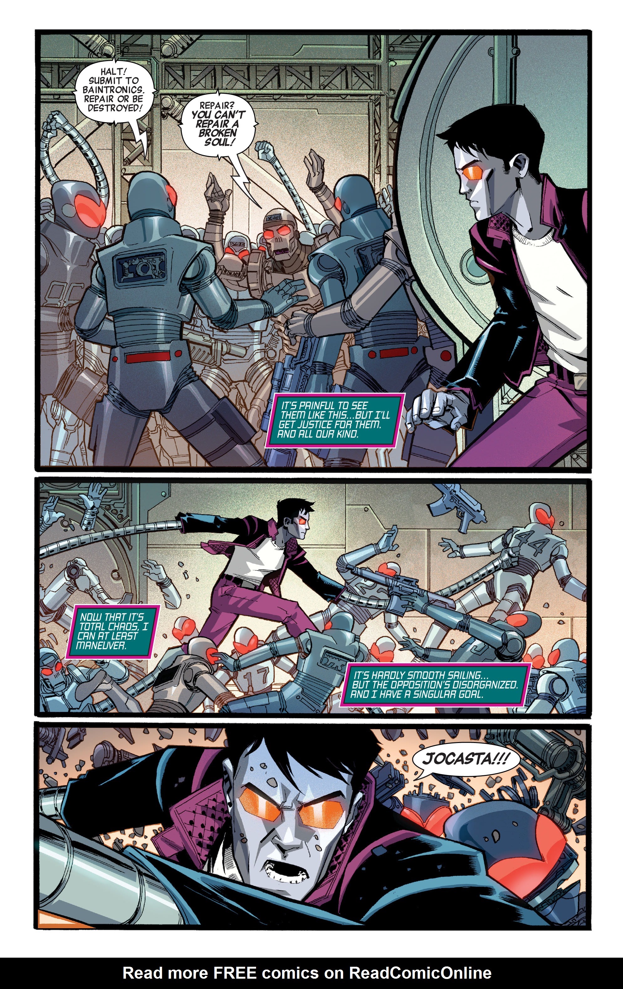 Read online Iron Man 2020: Robot Revolution - Force Works comic -  Issue # TPB (Part 1) - 17