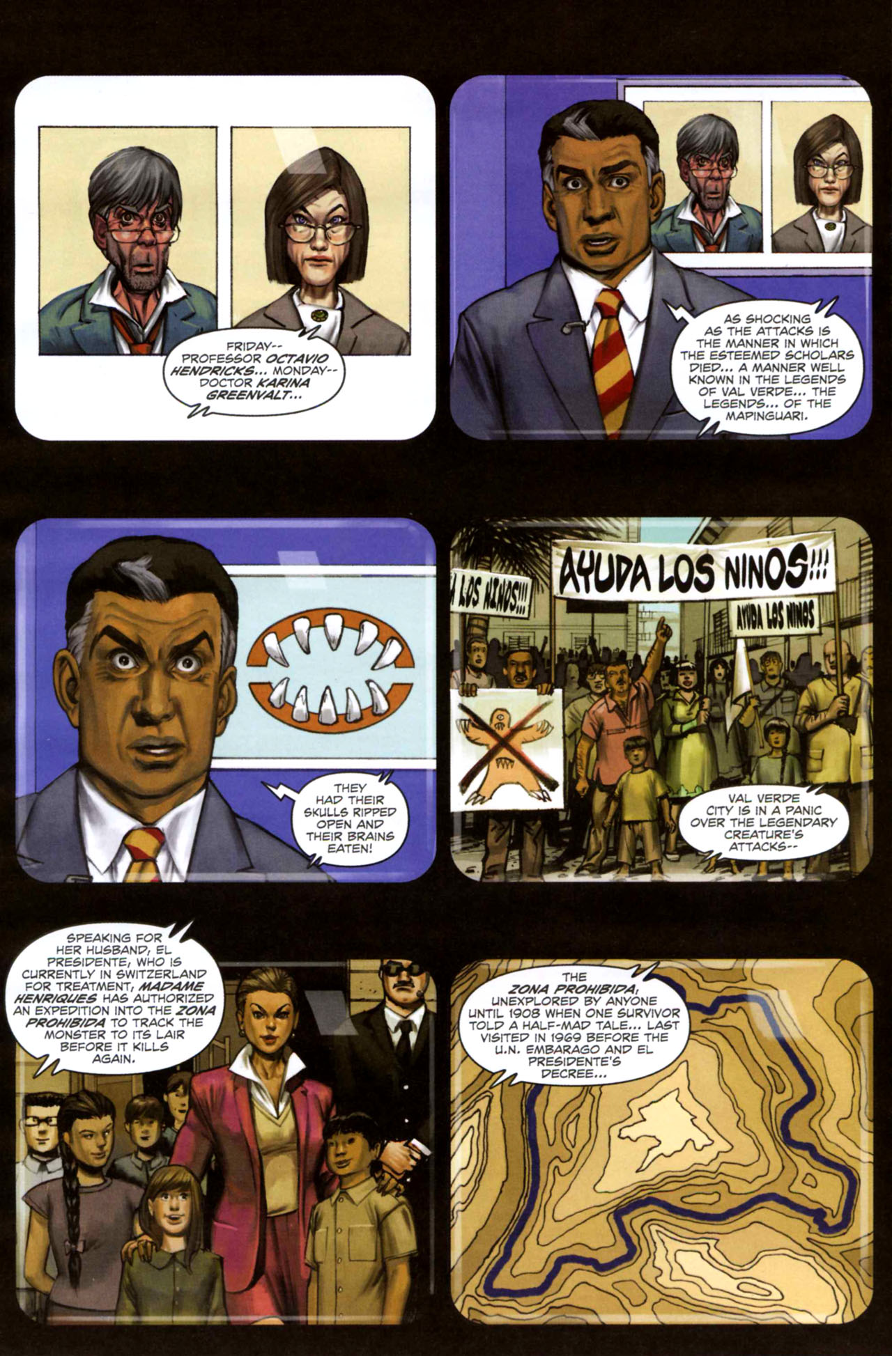 Read online Sheena - Trail of the Mapinguari comic -  Issue # Full - 16