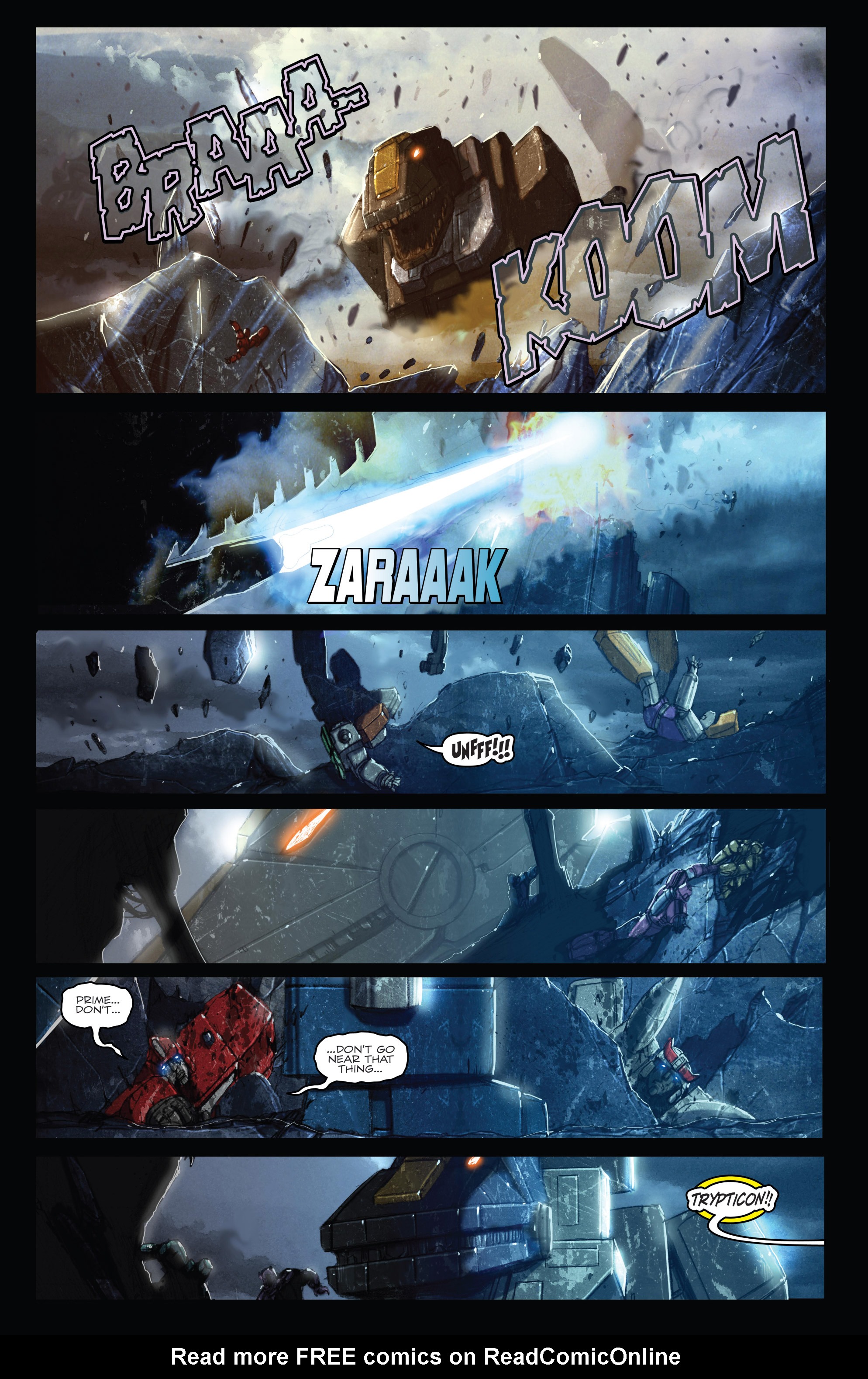 Read online Transformers: Monstrosity [II] comic -  Issue # TPB - 98