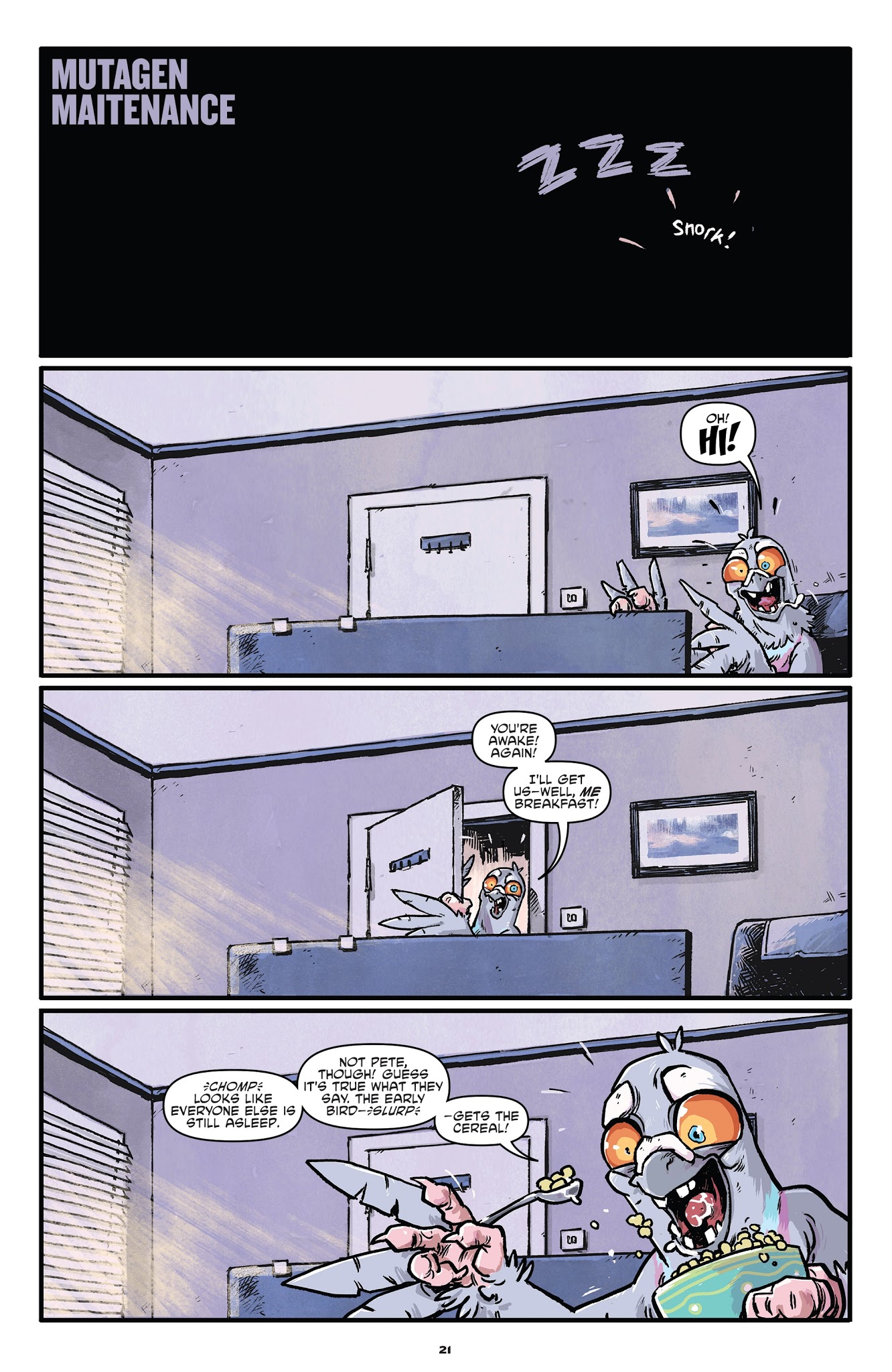 Read online Teenage Mutant Ninja Turtles Universe comic -  Issue #18 - 23