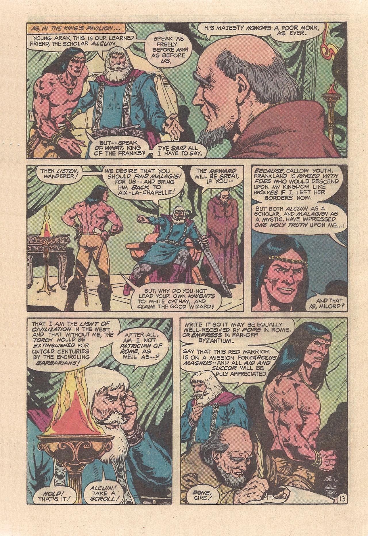 Read online Arak Son of Thunder comic -  Issue #6 - 17
